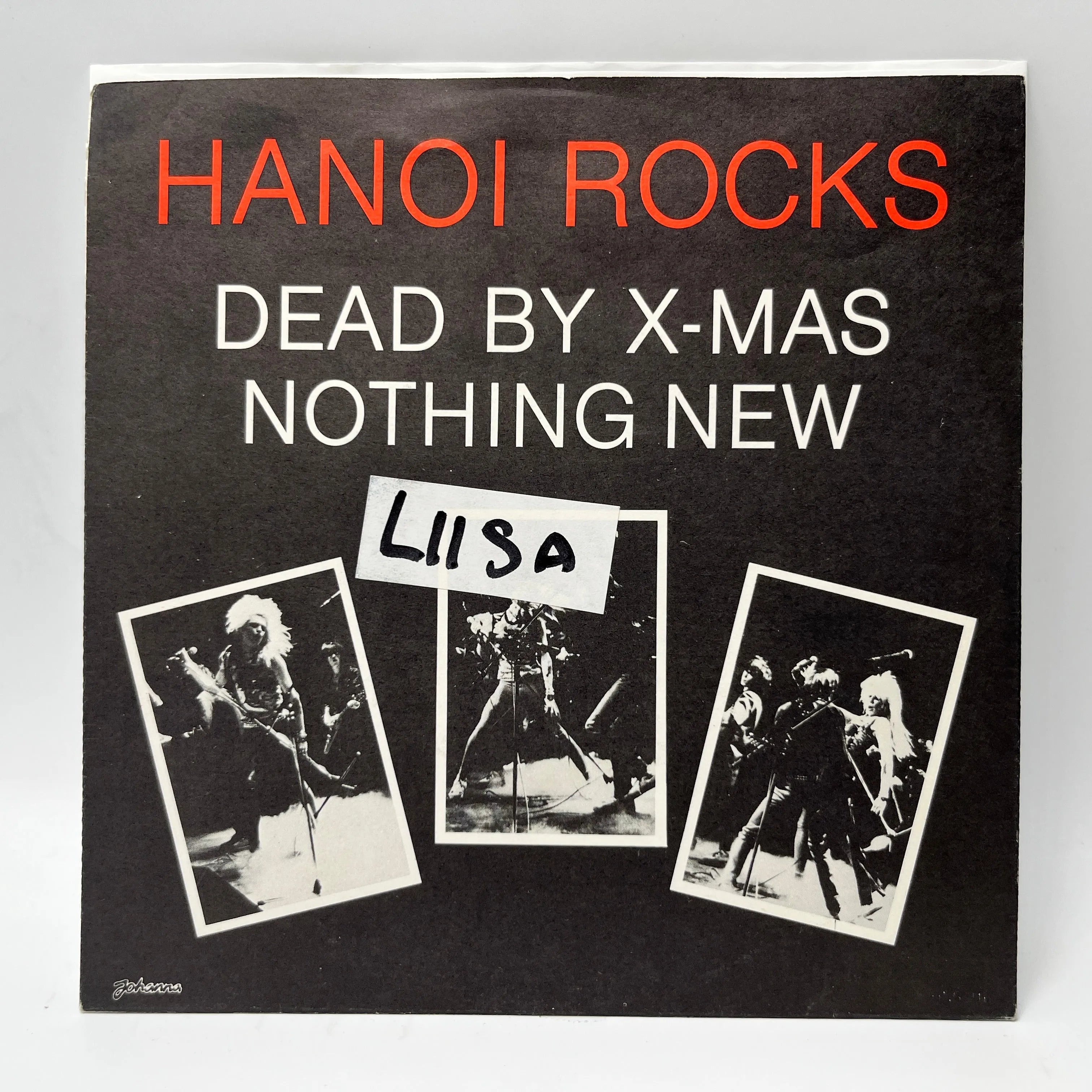 Hanoi Rocks – Dead By X-mas / Nothing New Single