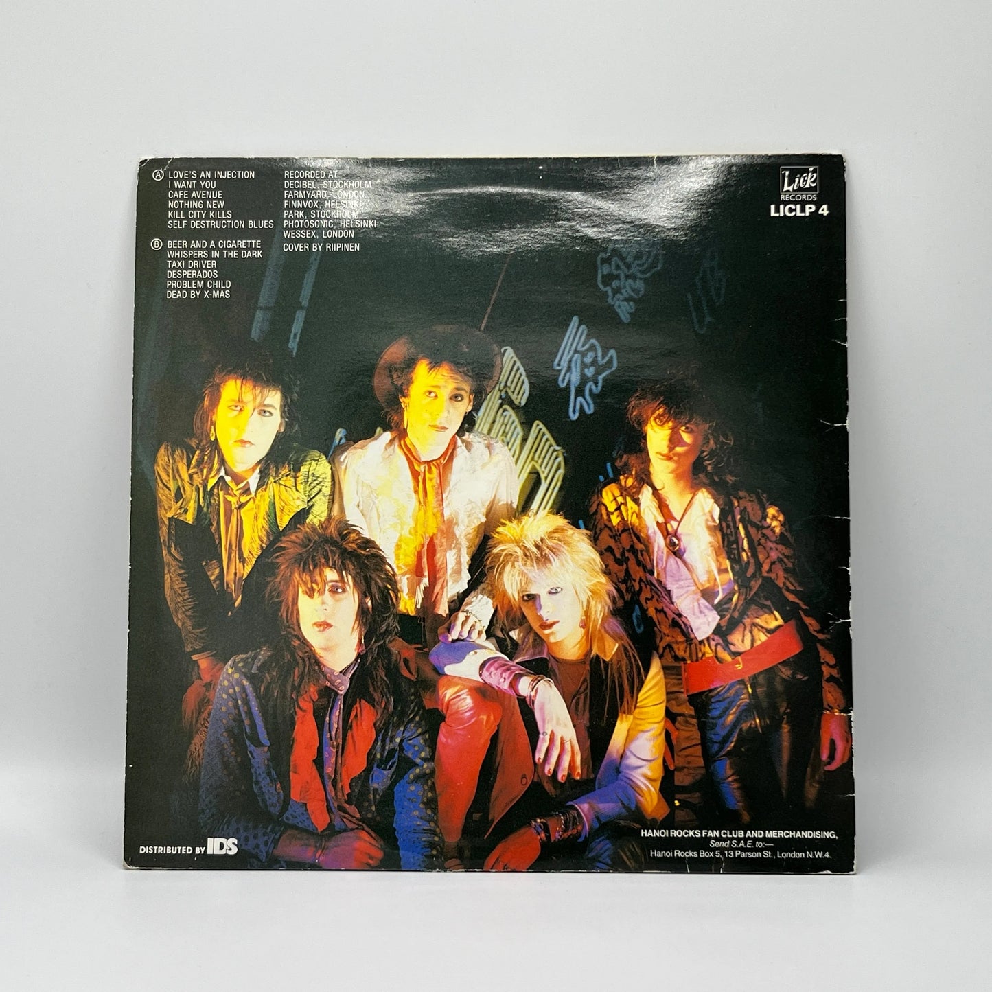 Hanoi Rocks - Self Destruction Blues LP