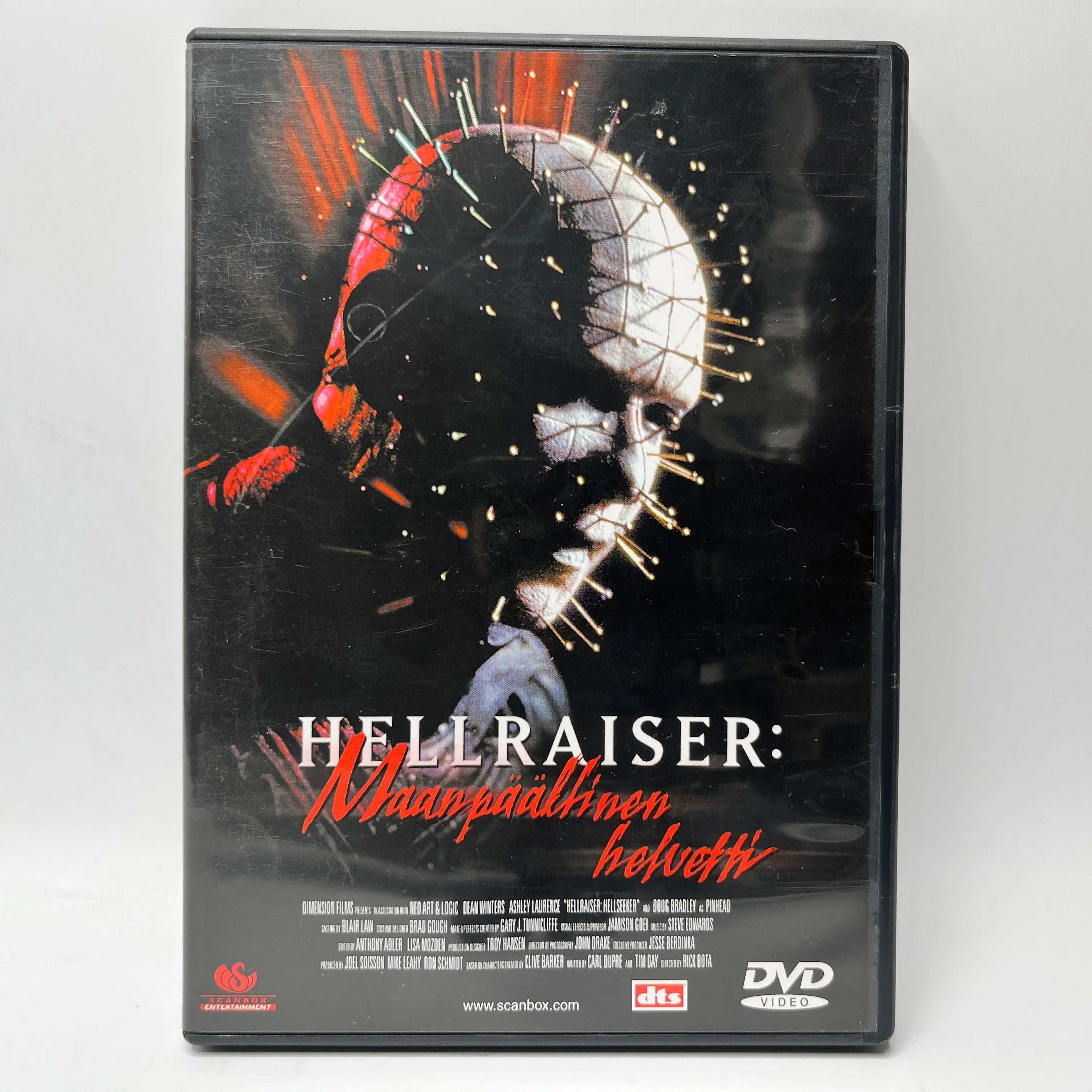 Hellraiser - Maanpäällinen Helvetti (DVD)