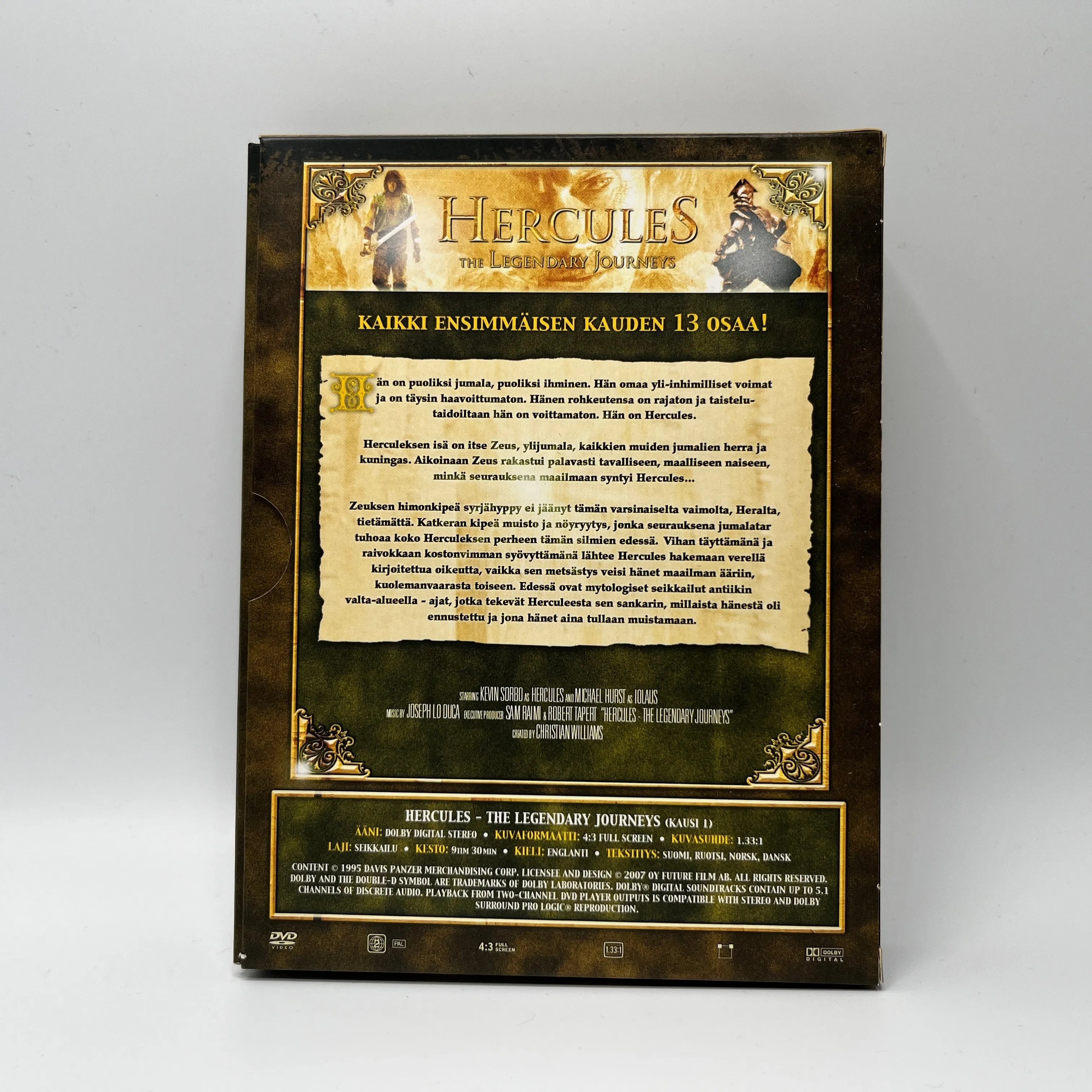 Hercules - The Legendary Journeys - Kausi 1 (DVD Box)