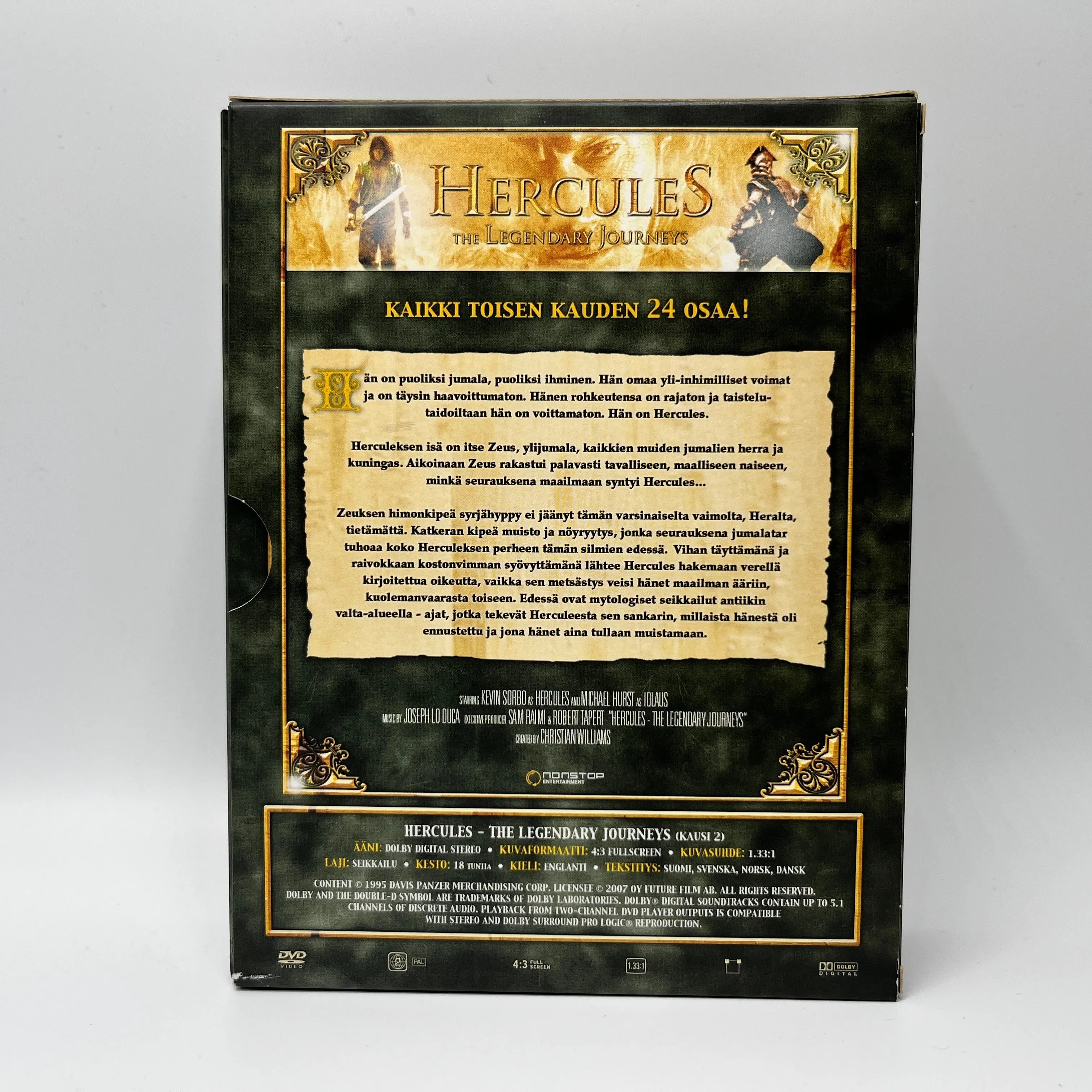 Hercules - The Legendary Journeys - Kausi 2 (DVD Box)