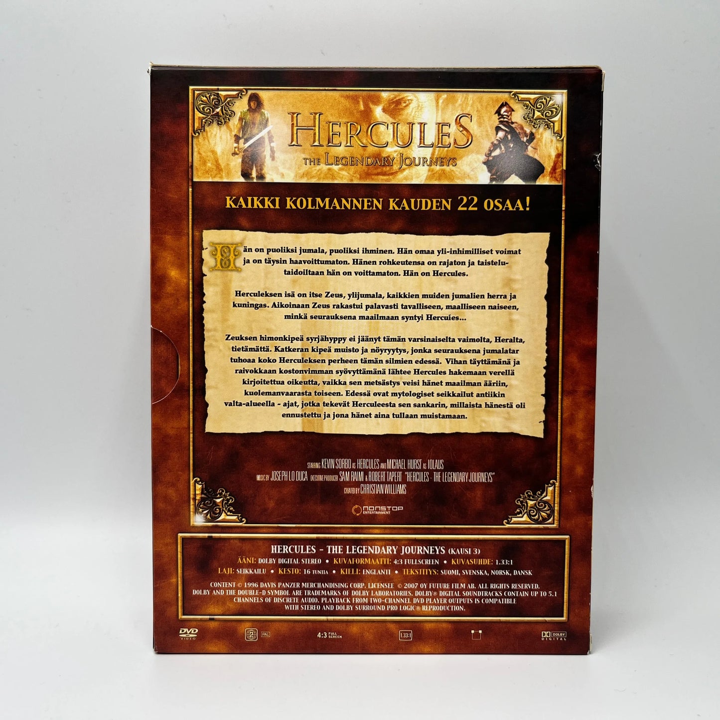 Hercules - The Legendary Journeys - Kausi 3 (DVD Box)