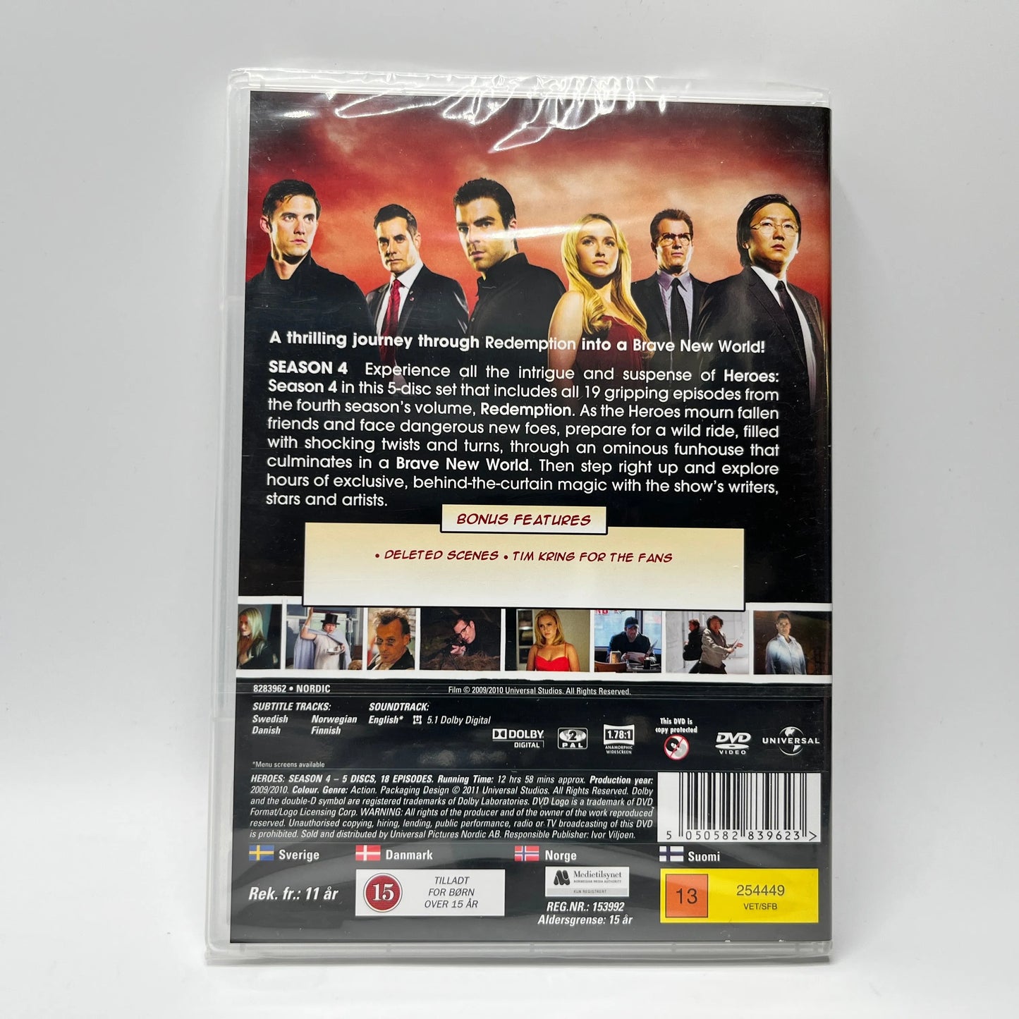 Heroes - Kausi 4 (DVD Box)