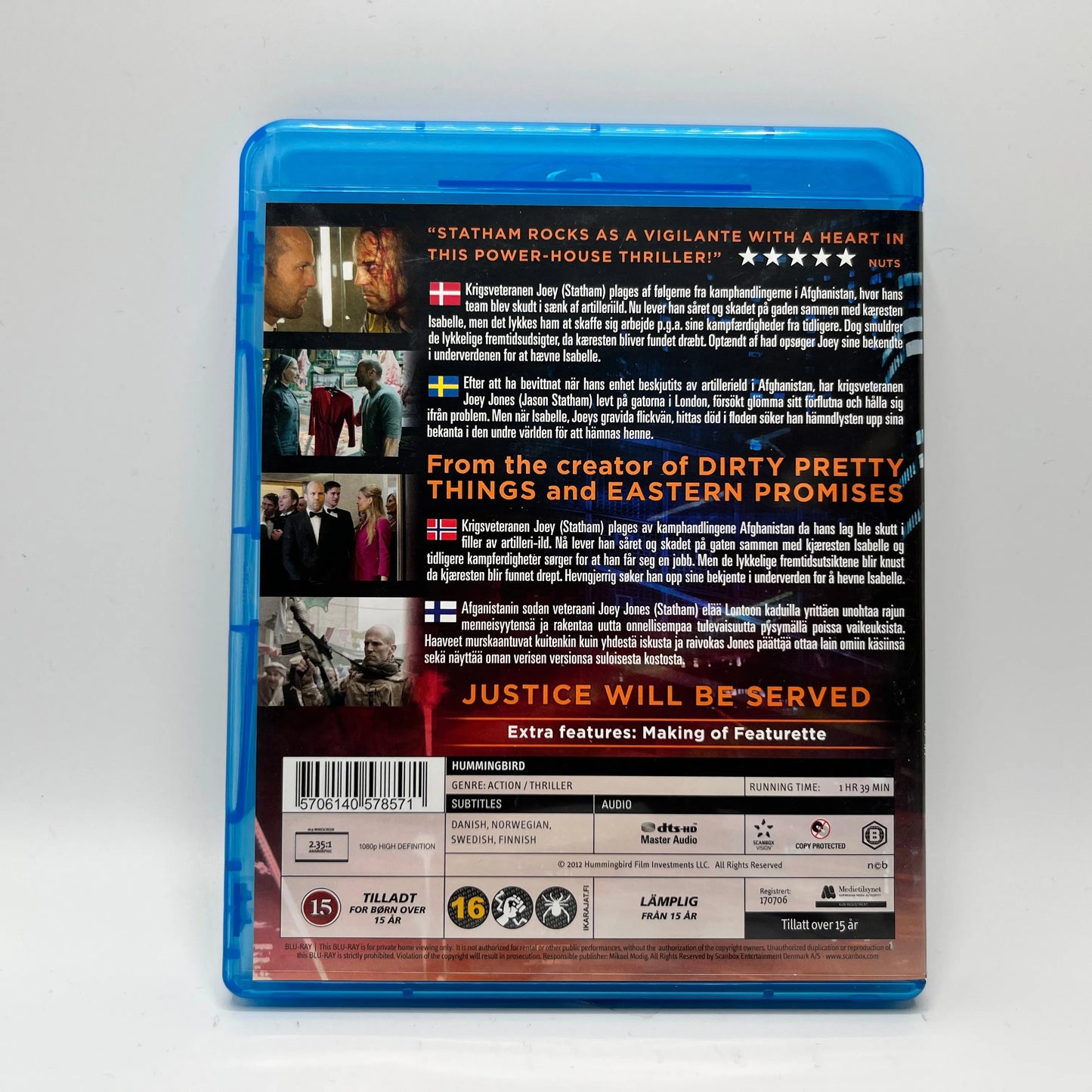 Hummingbird (Blu-Ray)