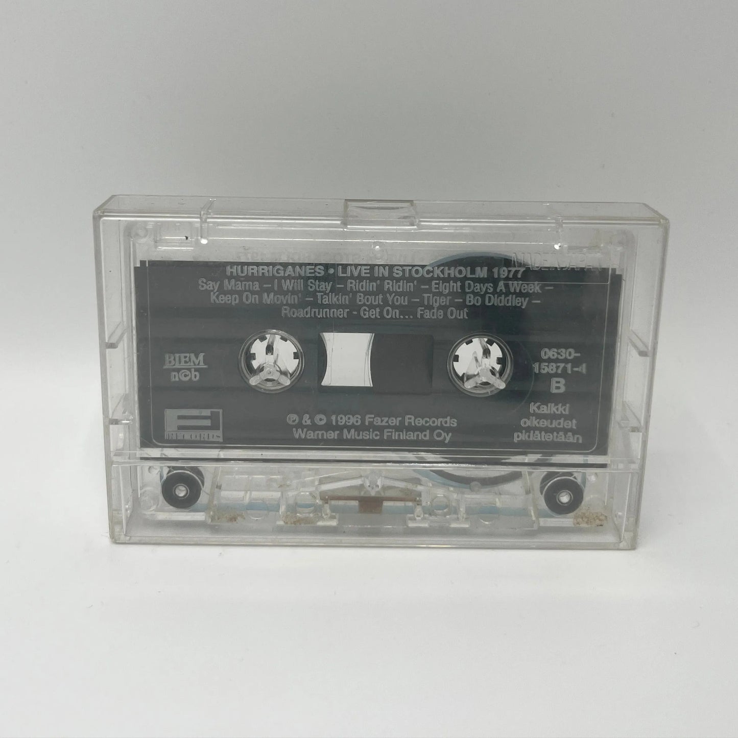 Hurriganes - Live In Stockholm 1977 C-Kasetti
