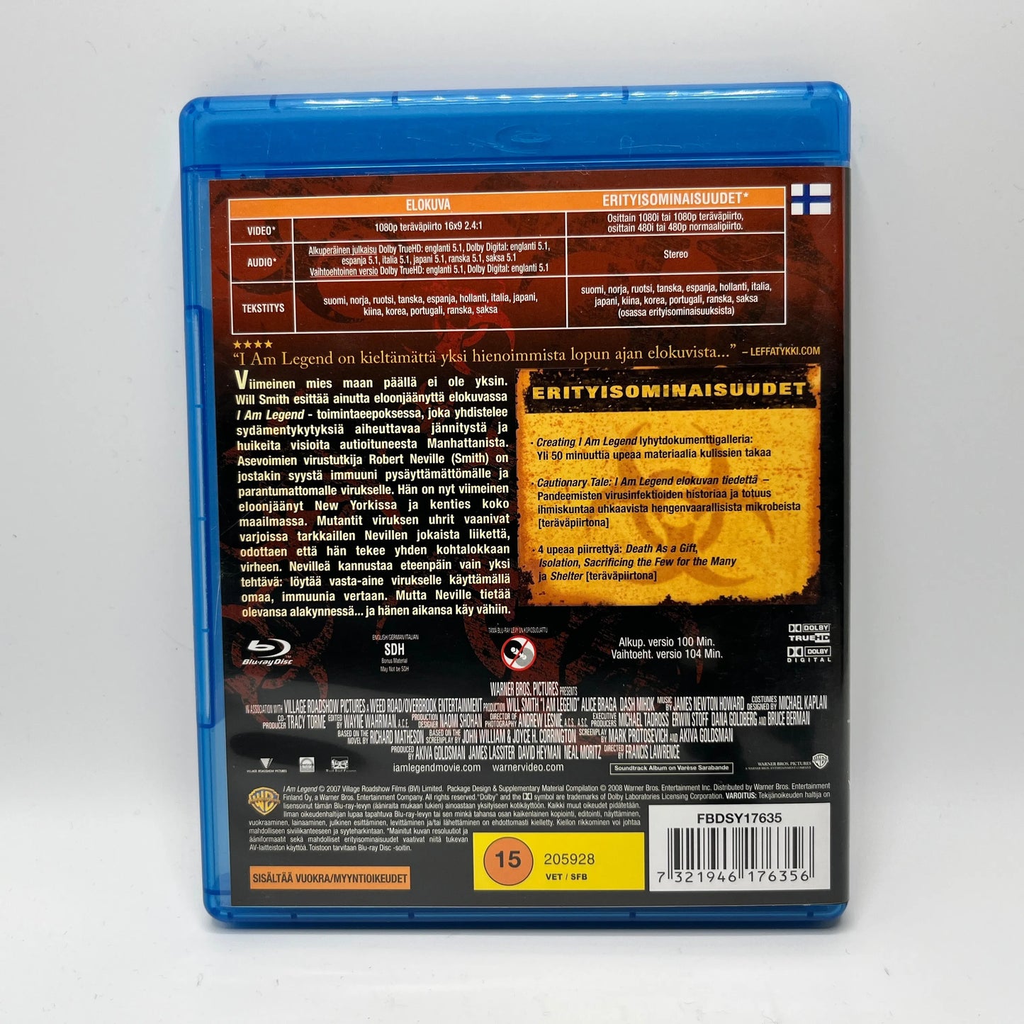 I Am Legend (Blu-Ray)