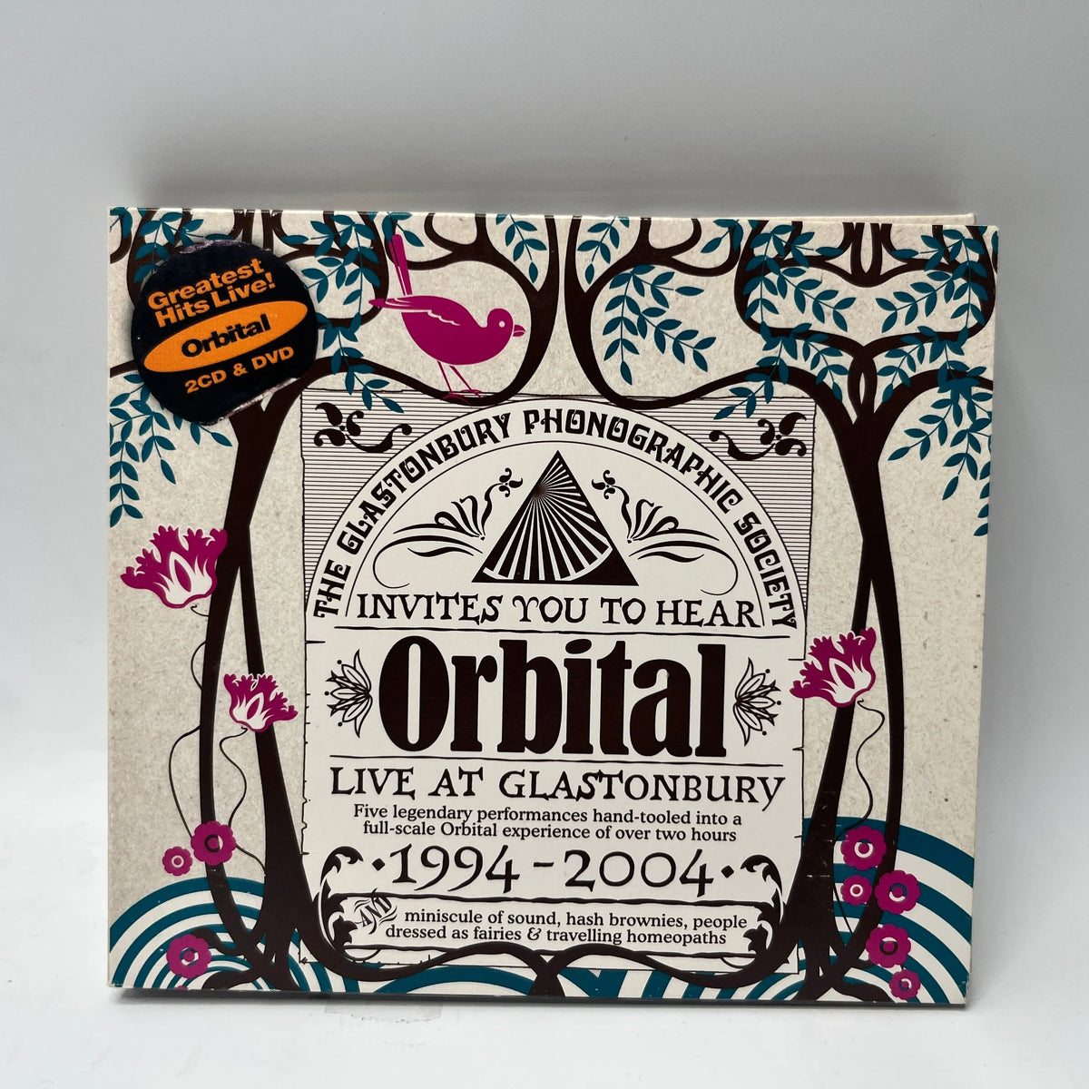 Orbital – Live At Glastonbury 1994 - 2004 2CD