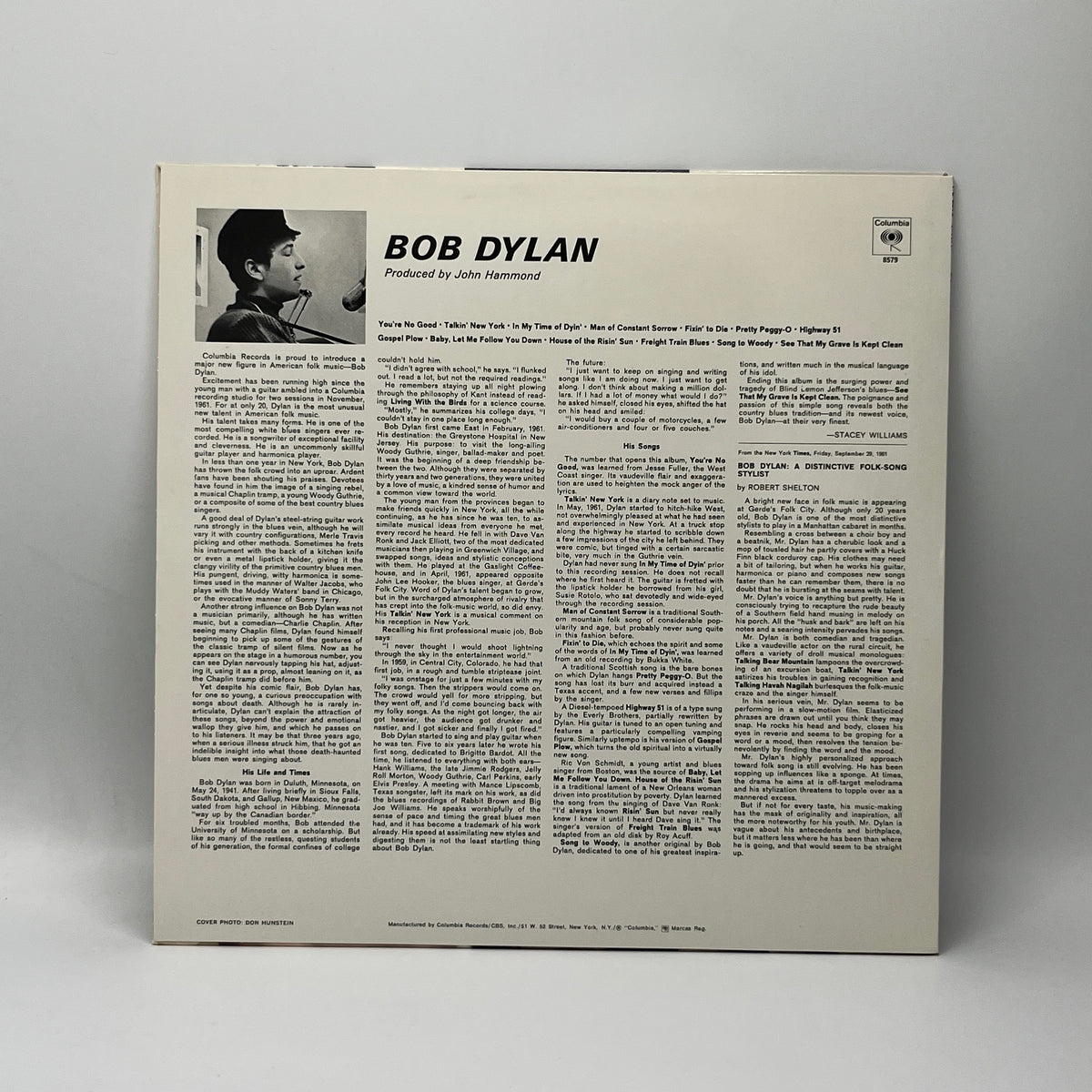 Bob Dylan – Bob Dylan LP