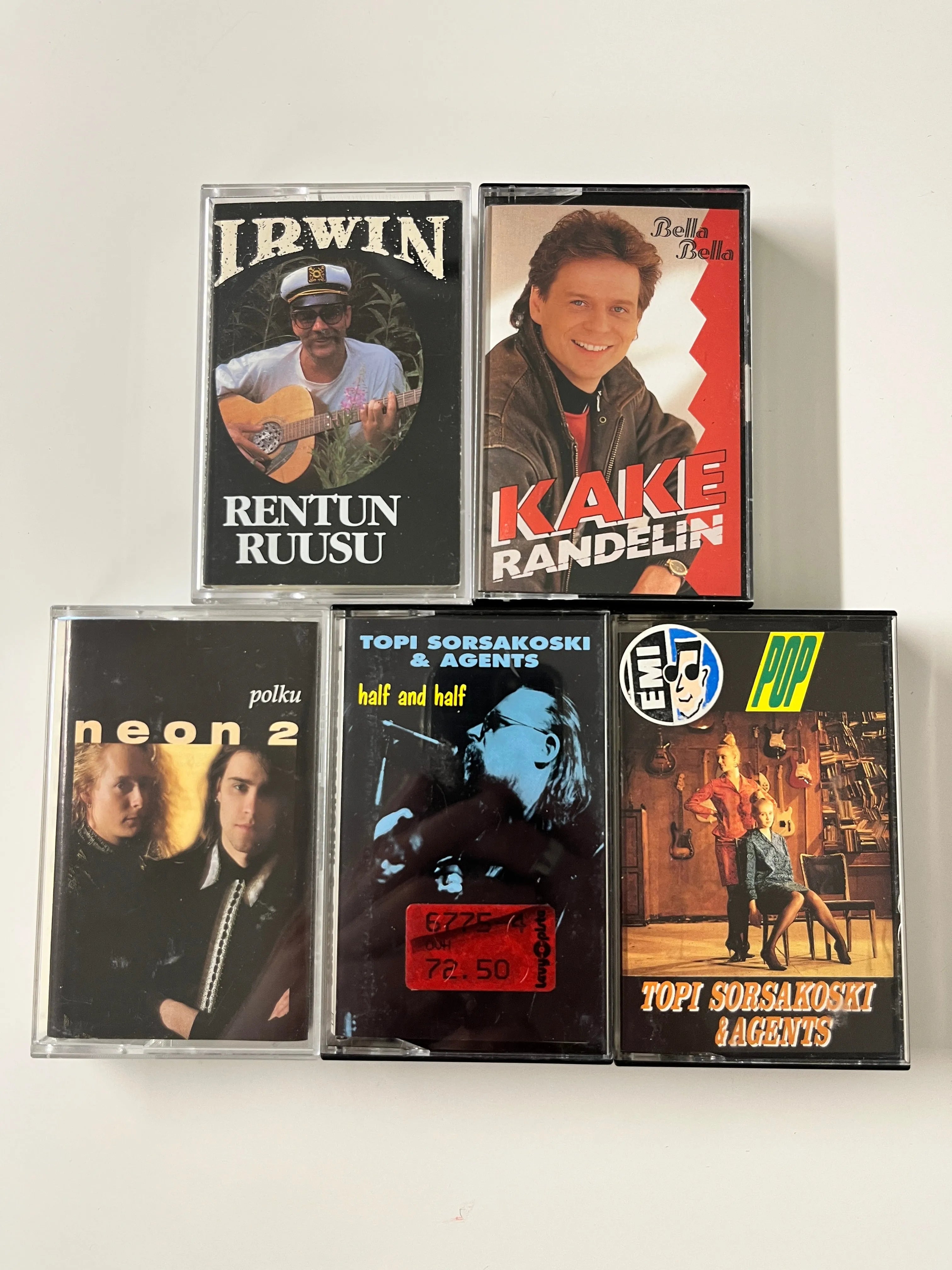 C-Kasetti-Paketti KOTIMAINEN 10kpl *HUUTOKAUPPA*