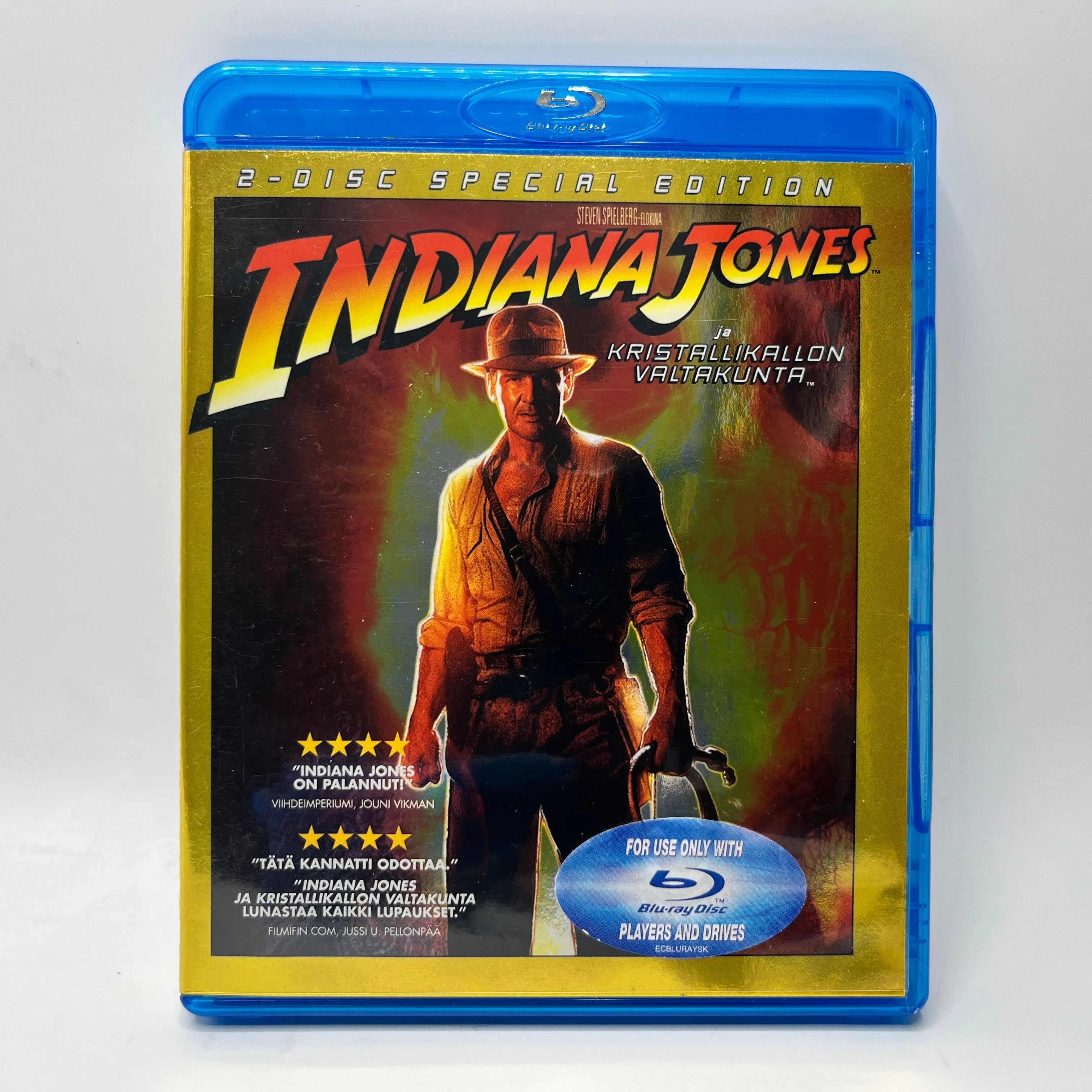 Indiana Jones Kristallikallon Valtakunta (Blu-Ray)