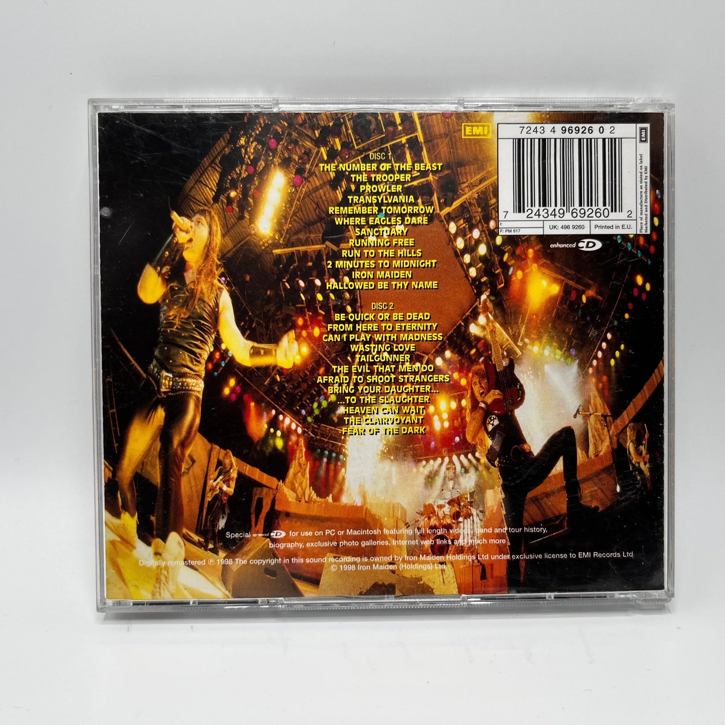 Iron Maiden - A Real Live Dead One 2CD