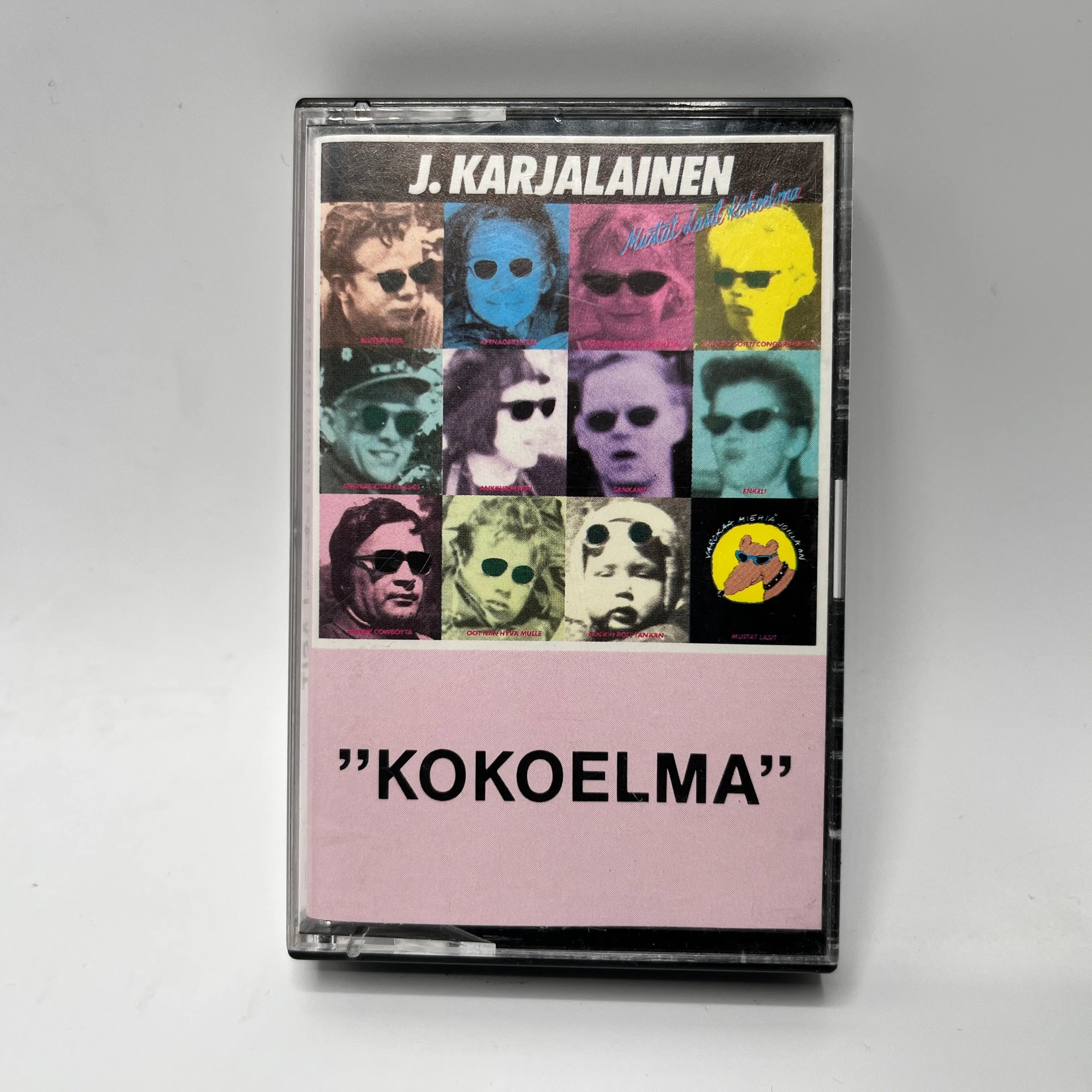 J. Karjalainen Ja Mustat Lasit – Kokoelma C-Kasetti