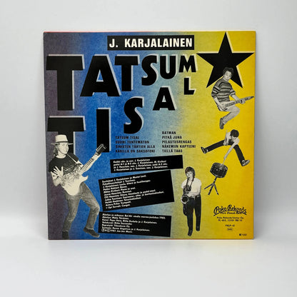 J. Karjalainen Ja Mustat Lasit - Tatsum Tisal LP