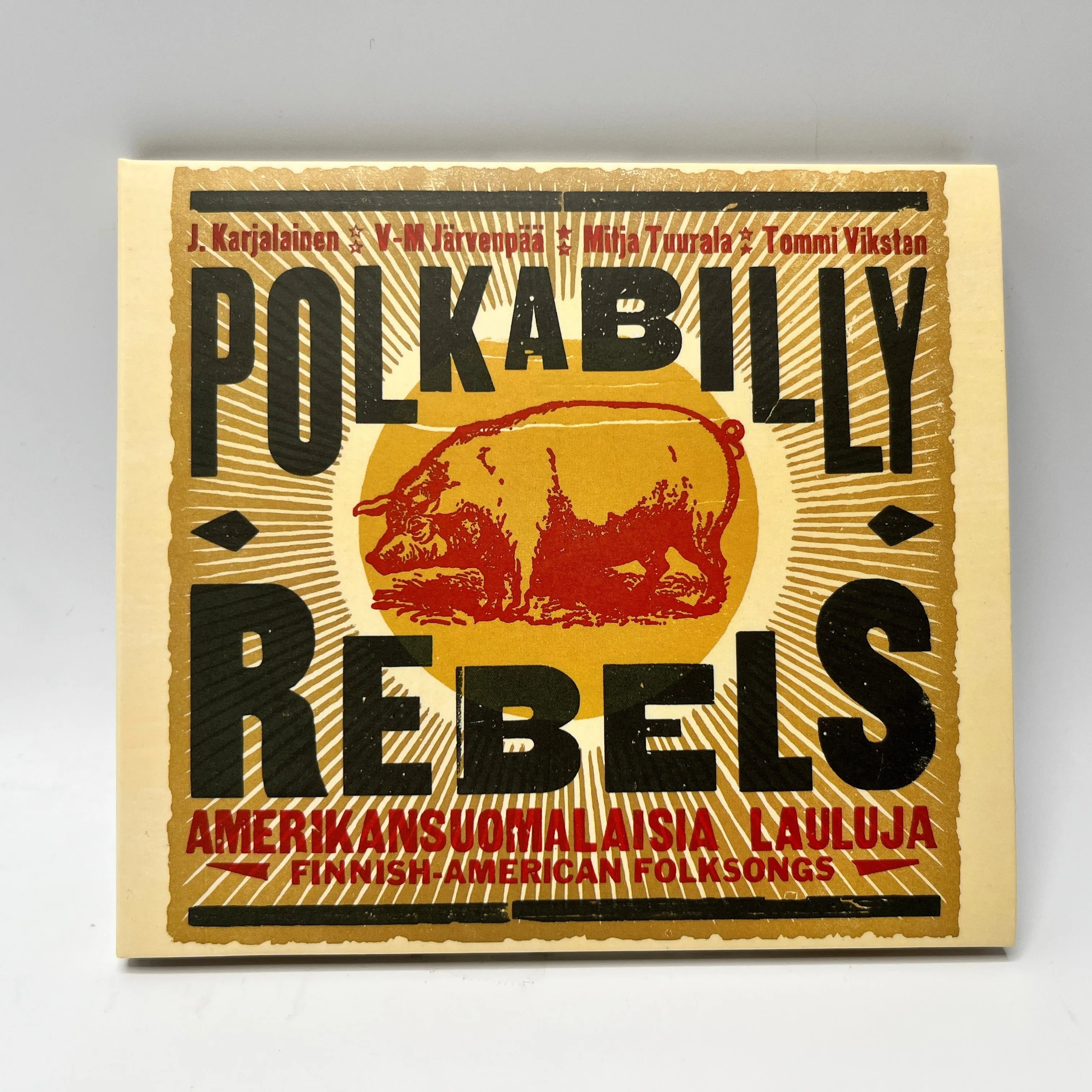 J. Karjalainen - Polkabilly Rebels (Amerikansuomalaisia Lauluja) CD