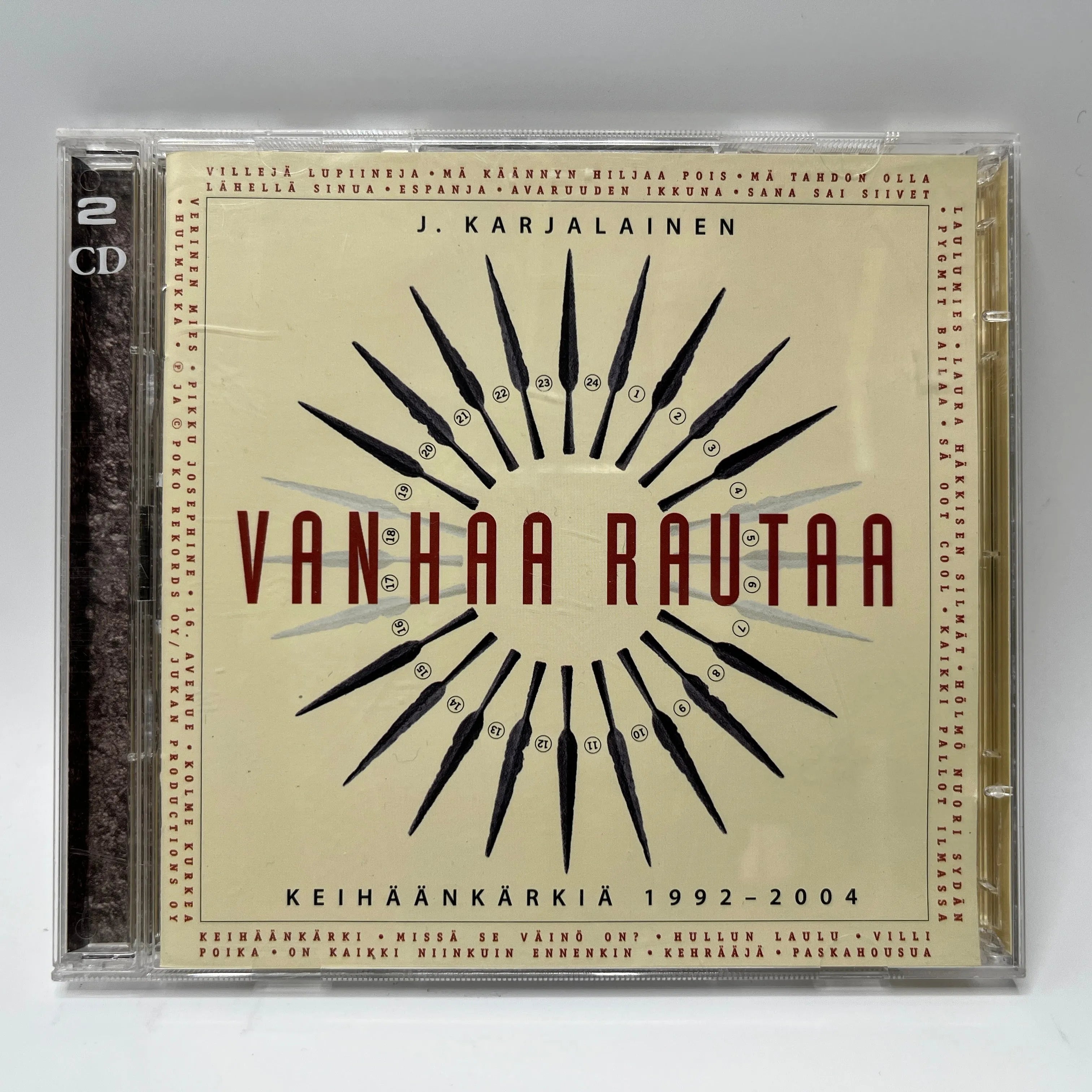 J. Karjalainen - Vanhaa Rautaa - Keihäänkärkiä 1992-2004 2CD