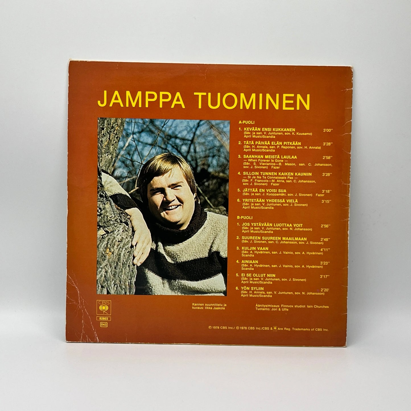 Jamppa Tuominen - Jos Ystävään Luottaa Voit LP