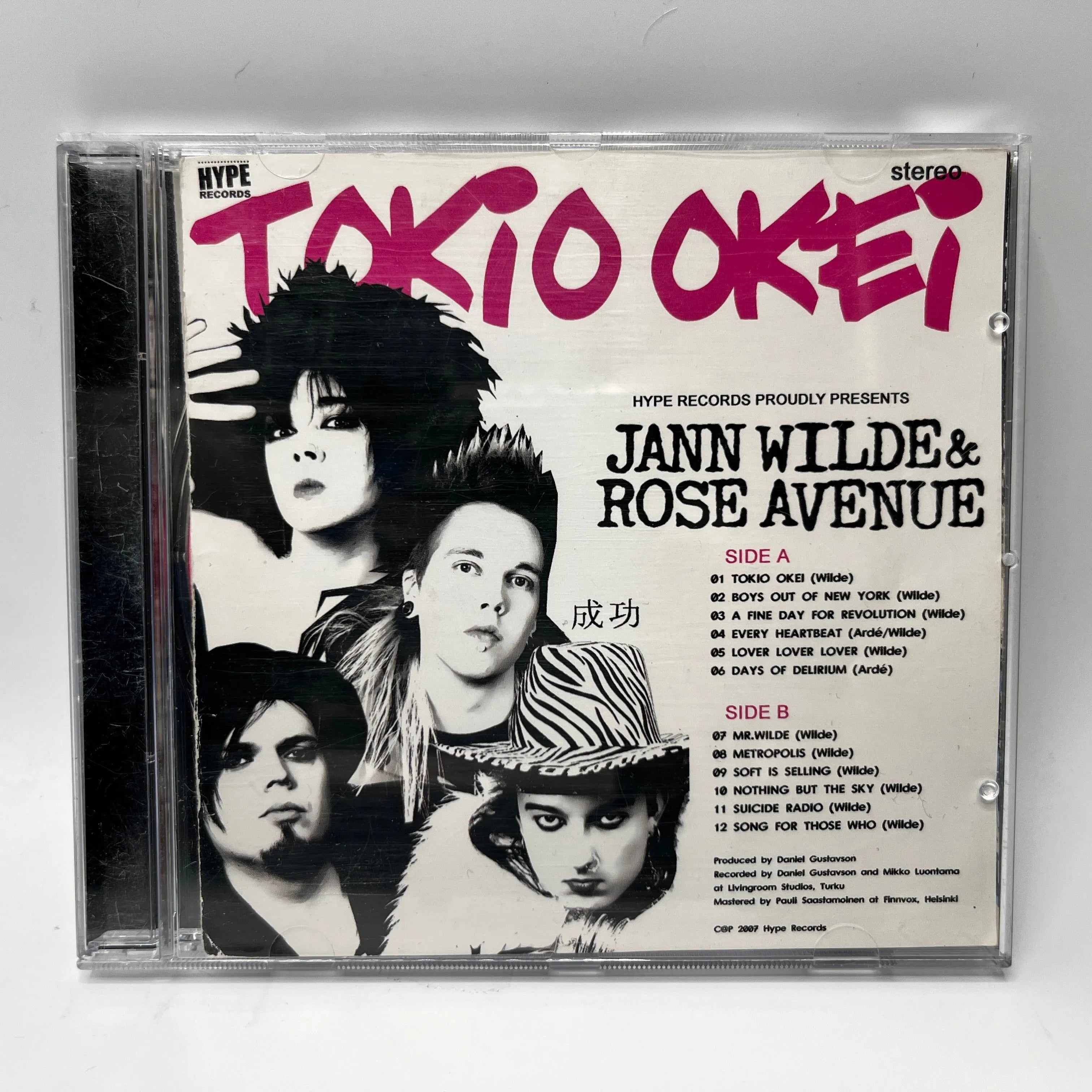 Jann Wilde & Rose Avenue – Tokio Okei CD