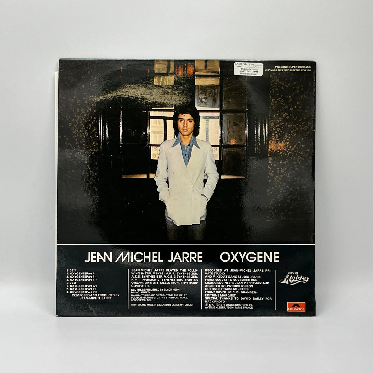 Jean Michel Jarre – Oxygene LP