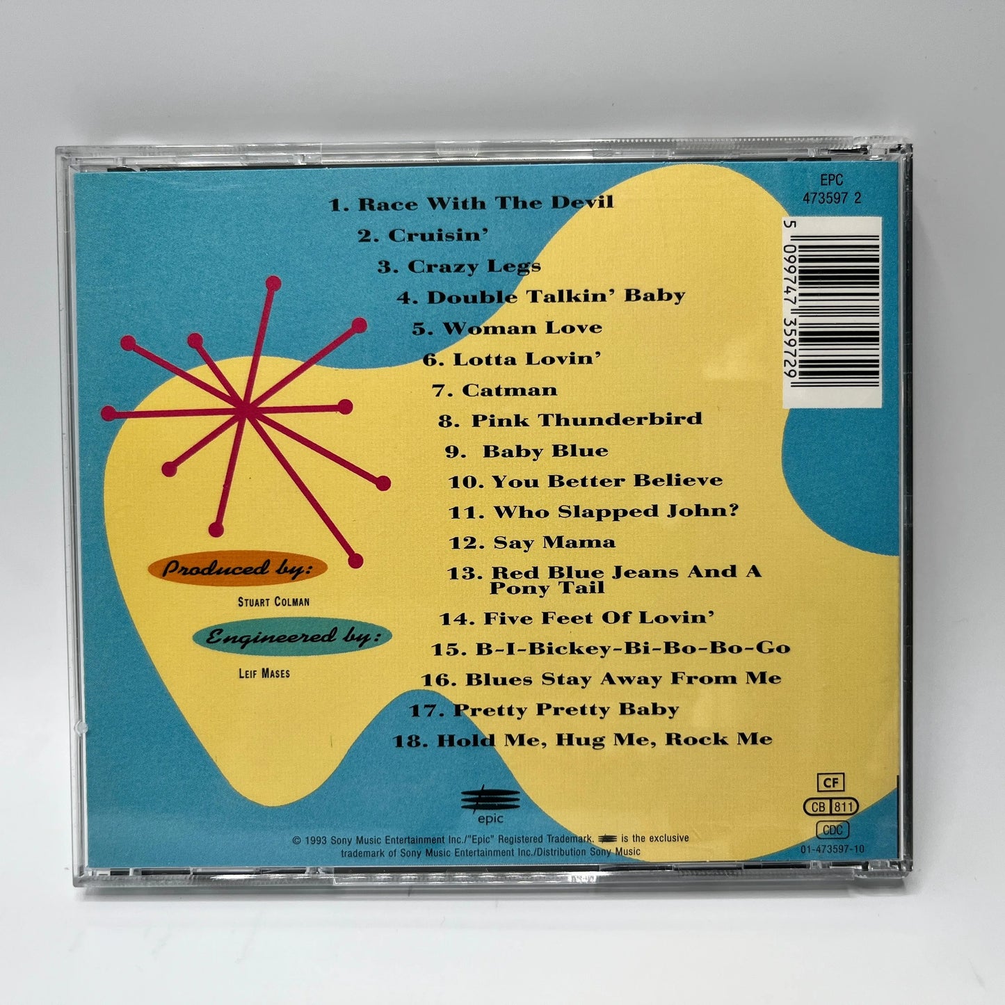 Jeff Beck And The Big Town Playboys - Crazy Legs CD