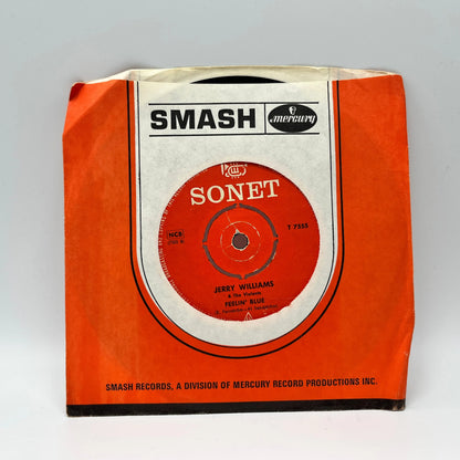 Jerry Williams & The Violents - Number One/Feelin' Blue Single