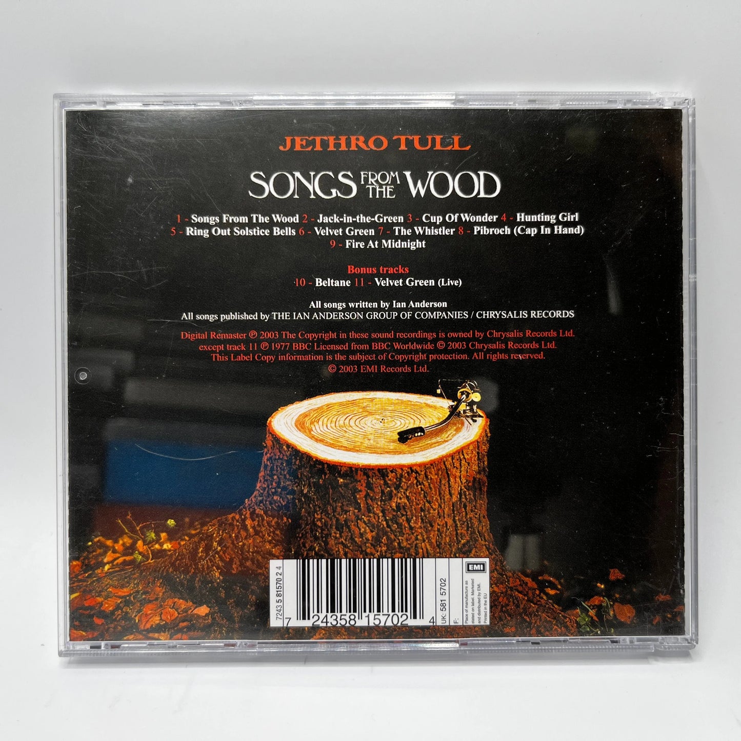 Jethro Tull – Songs From The Wood CD