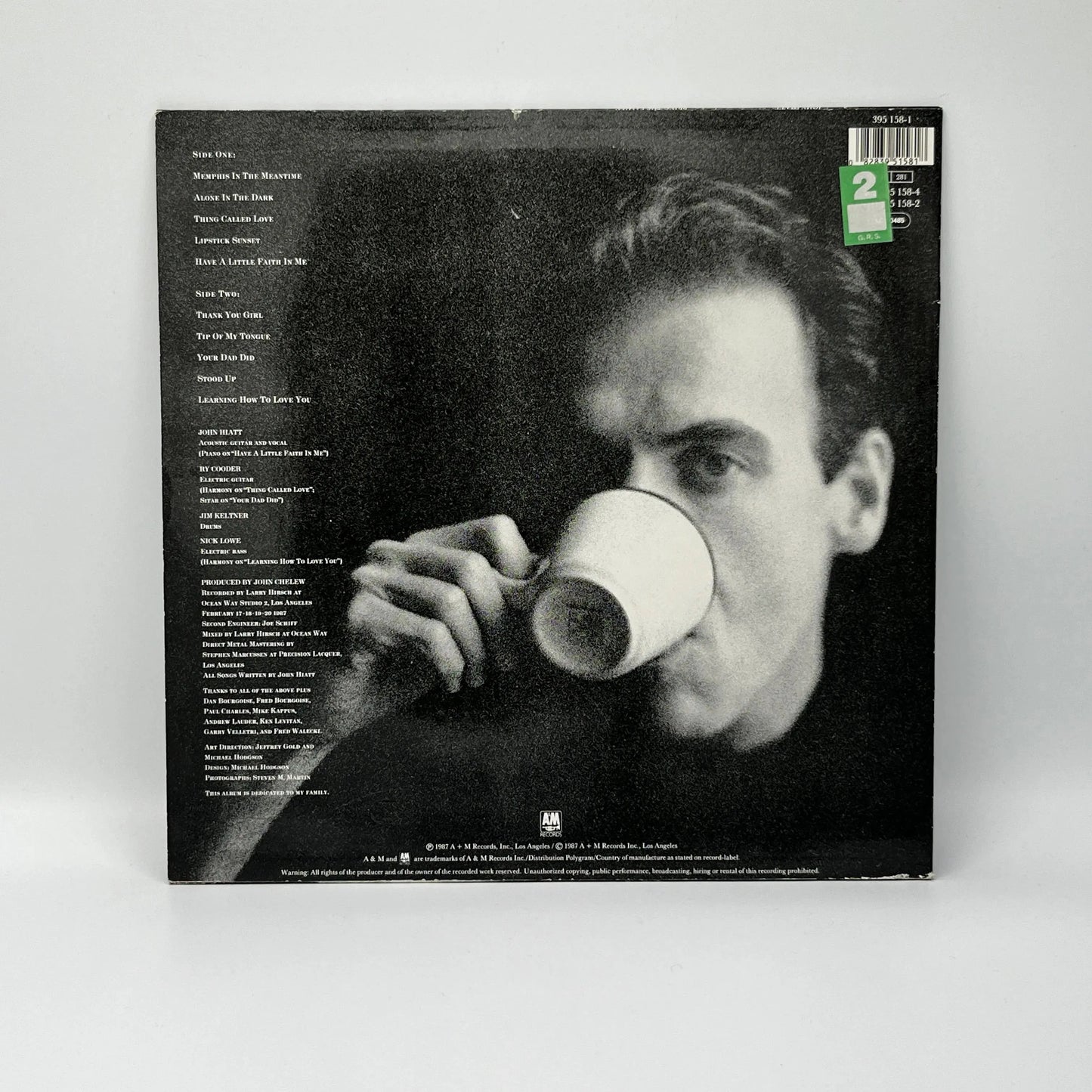 John Hiatt - Bring The Family LP