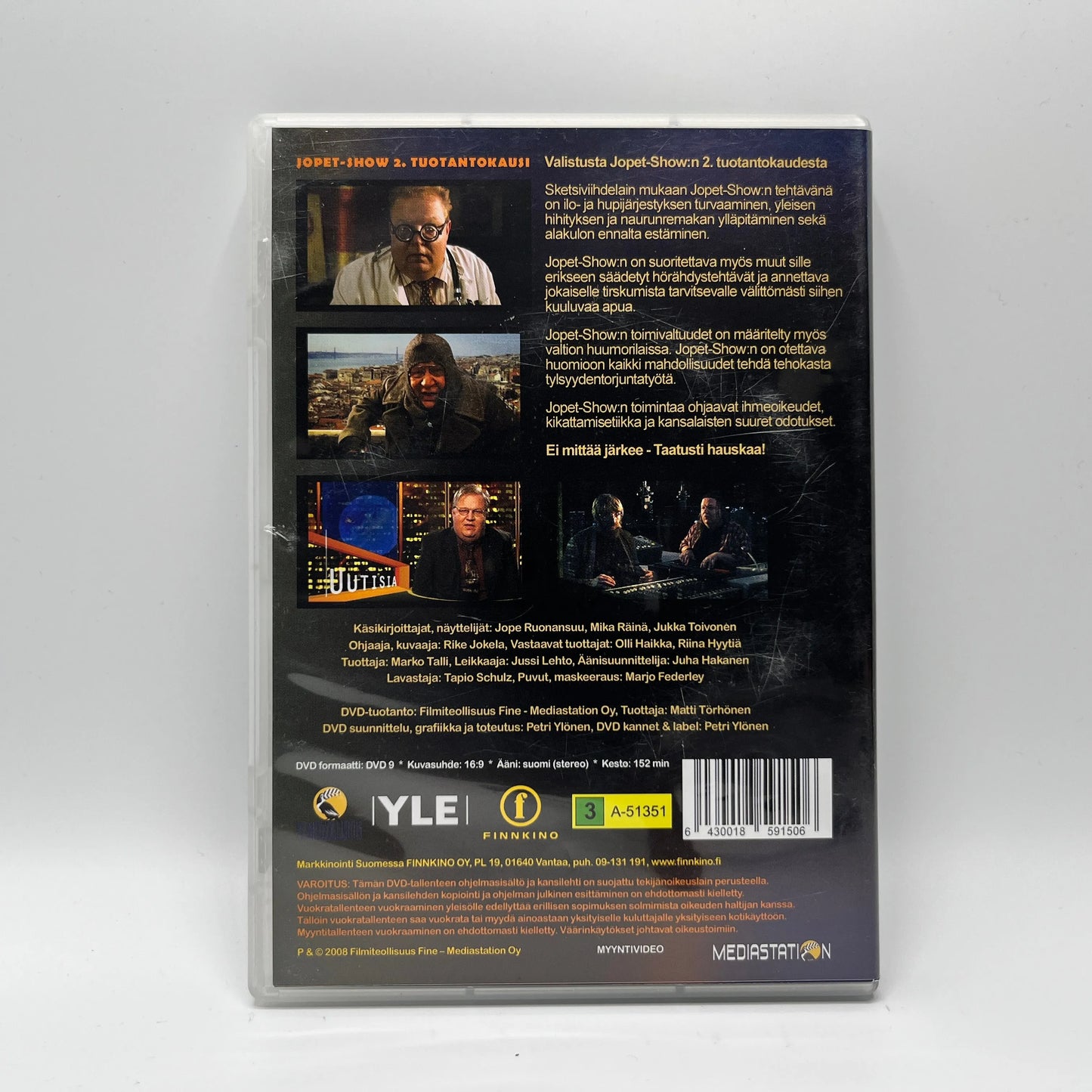 Jopet-Show - 2. Tuotantokausi (DVD)