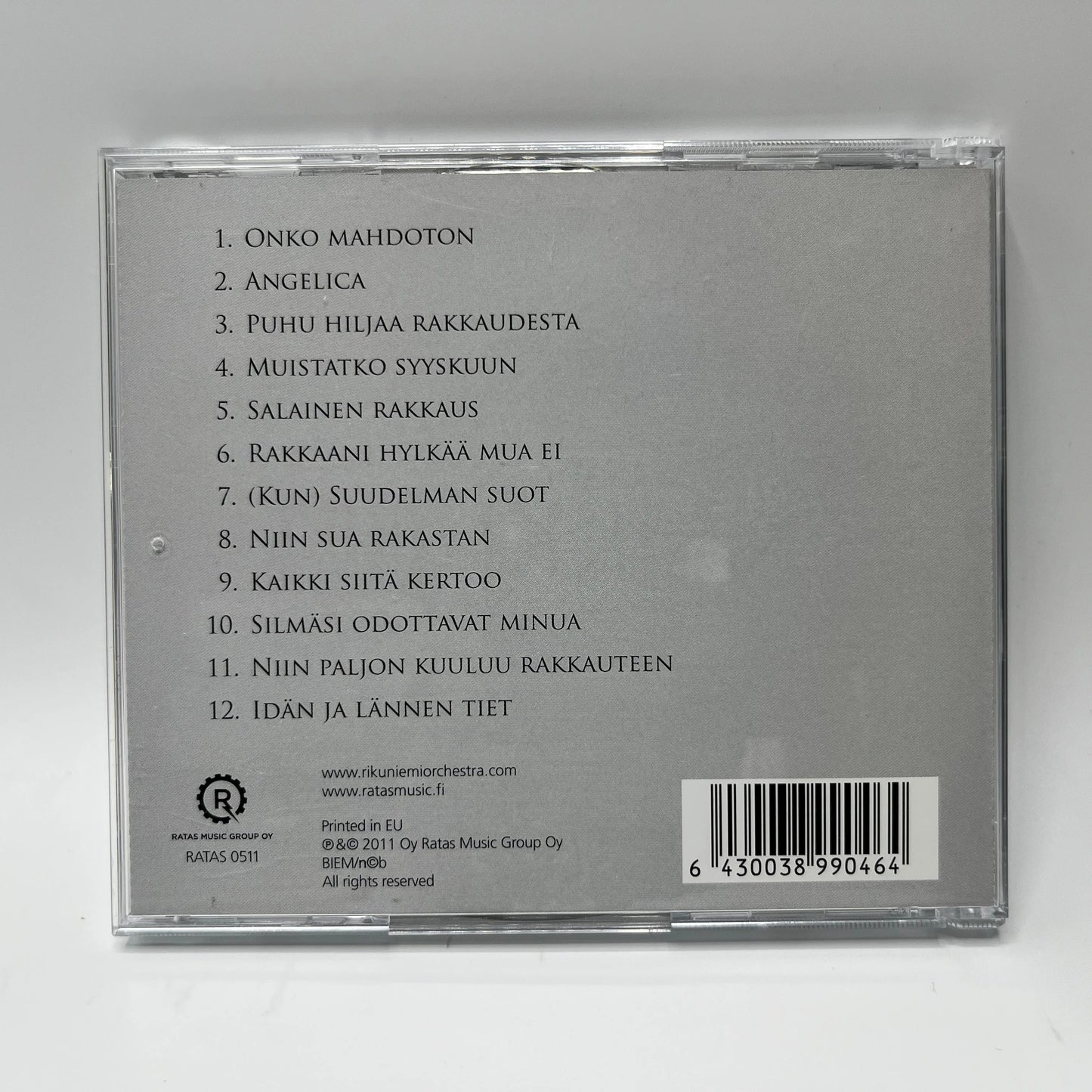 Jorma Kääriäinen & Riku Niemi Orchestra - Kaikki Tiet CD