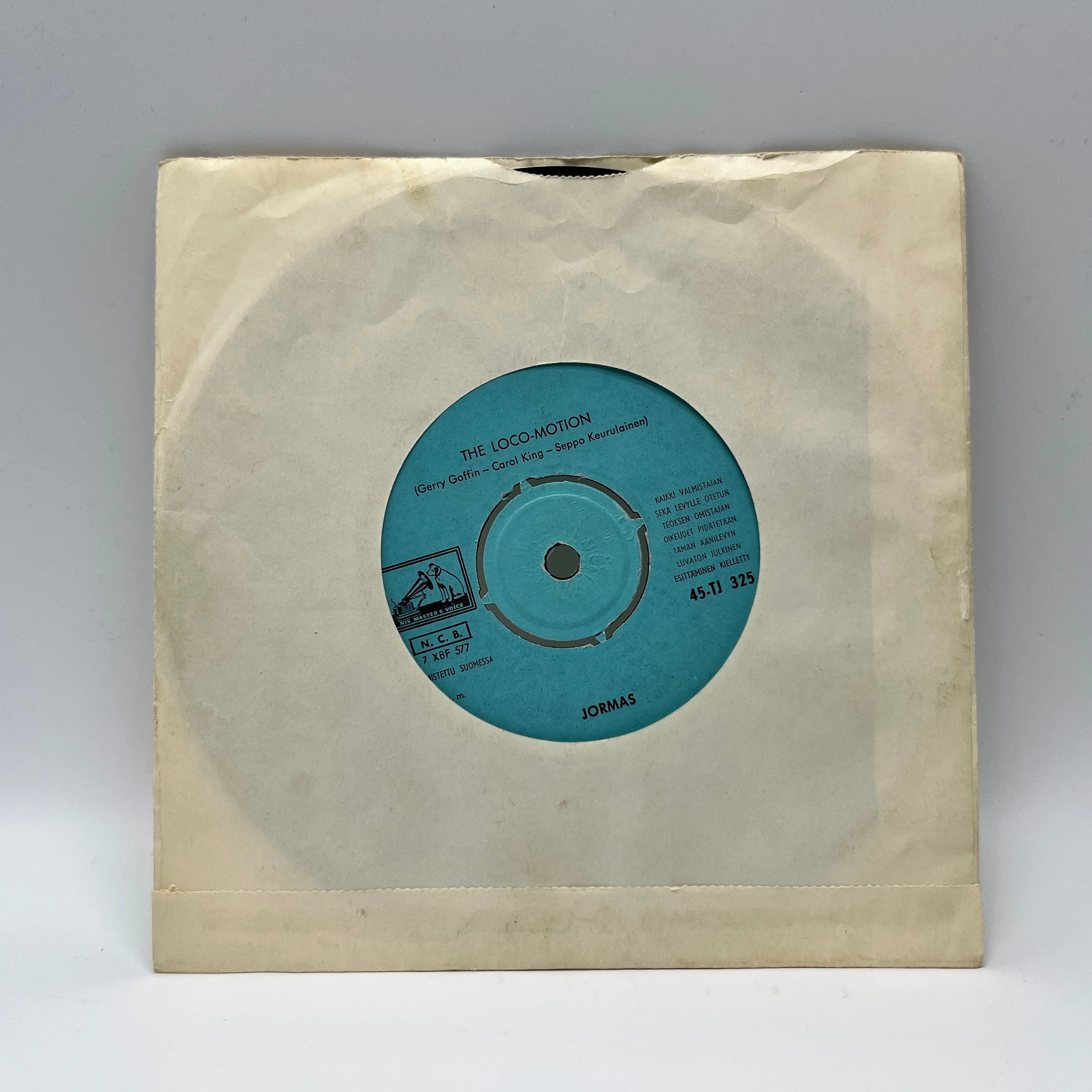 Jormas - The Loco-Motion/Go Now Single