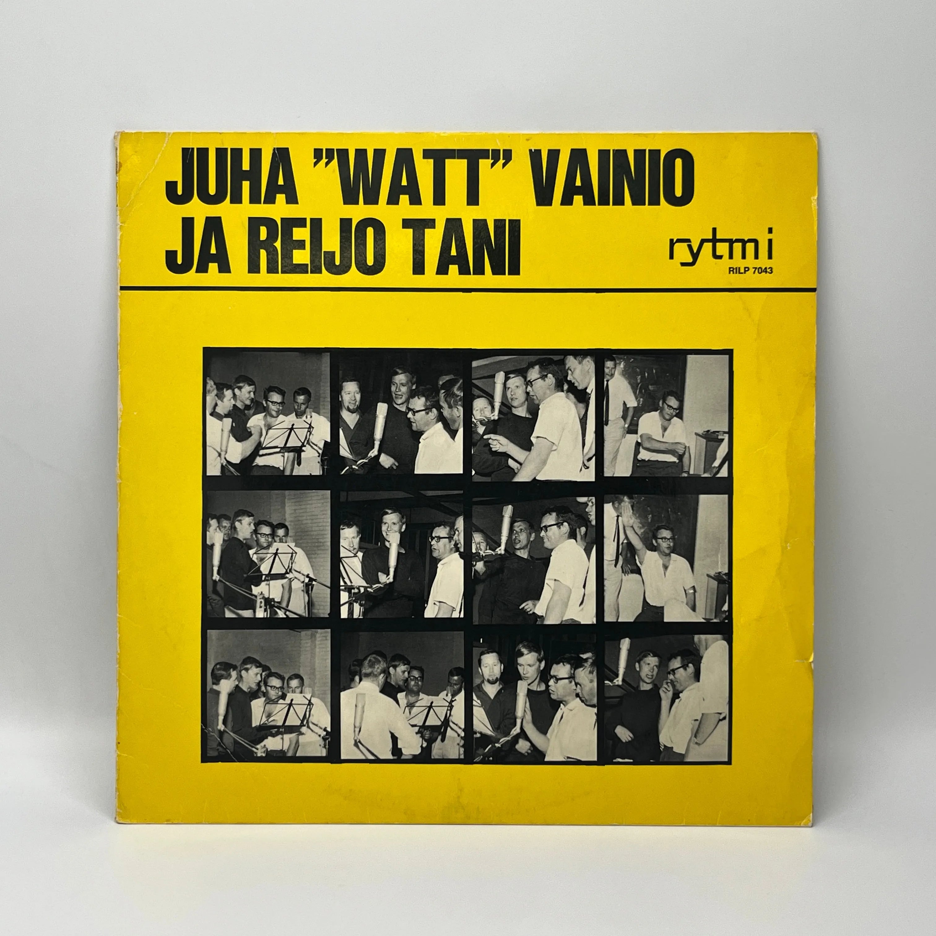 Juha "Watt" Vainio Ja Reijo Tani – Juha "Watt" Vainio Ja Reijo Tani LP