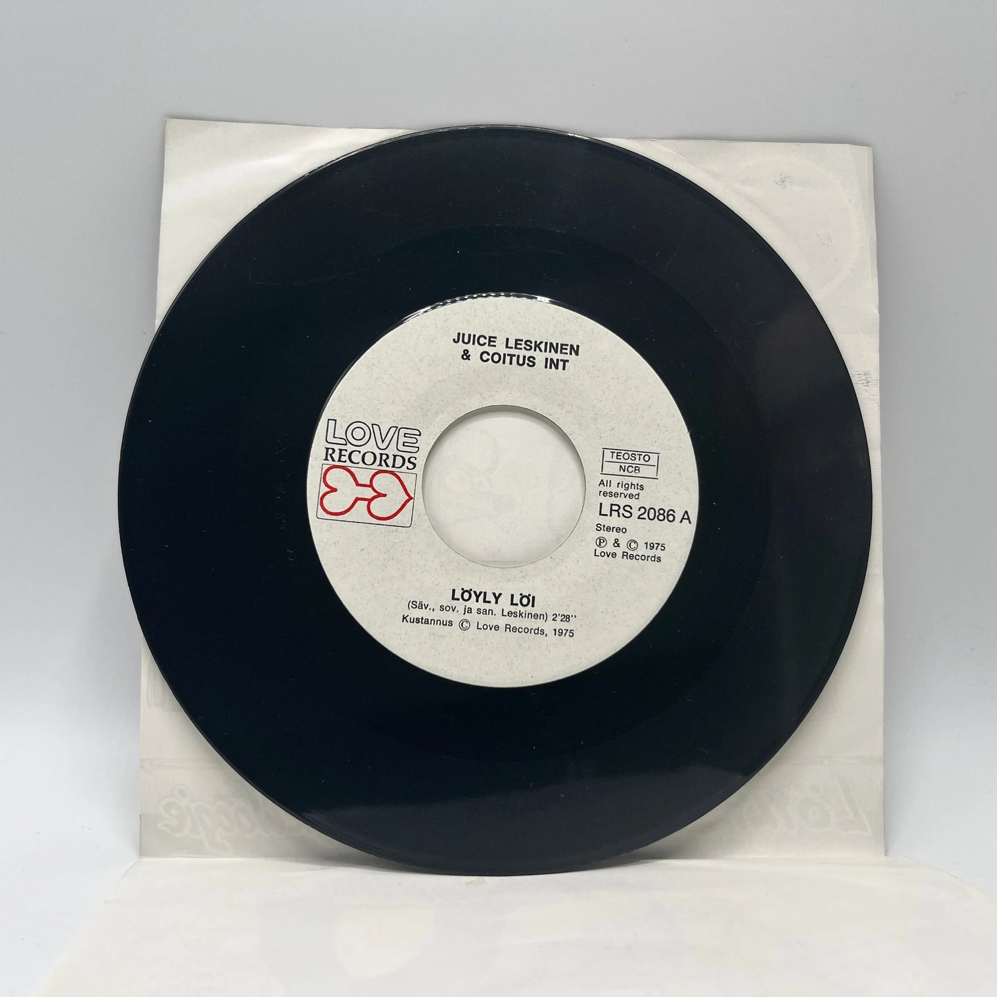 Juice Leskinen & Coitus Int. - Löyly Löi / Seminoloogie Boogie Woogie Single