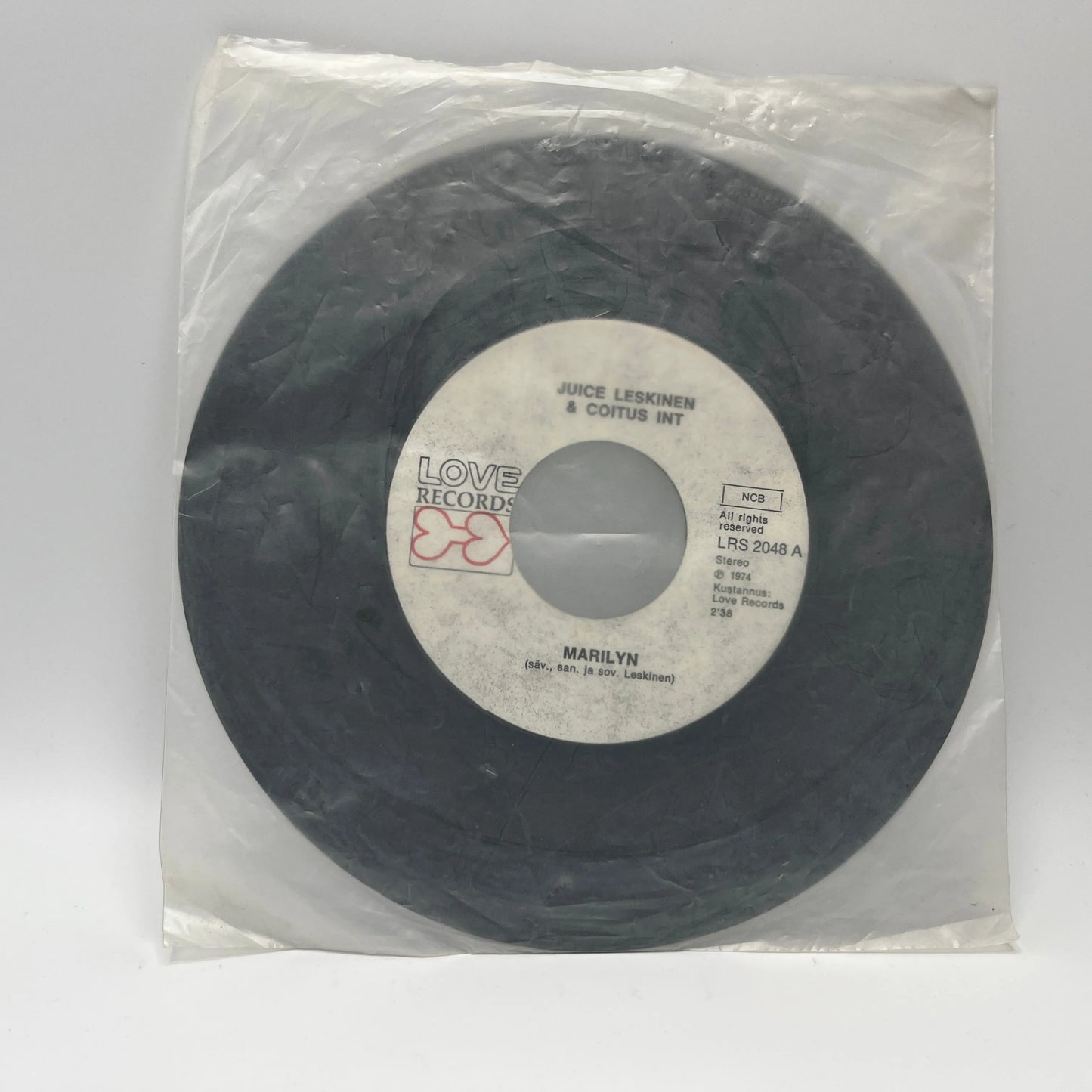Juice Leskinen & Coitus Int. - Marilyn/Einarin Polkupyörä Single