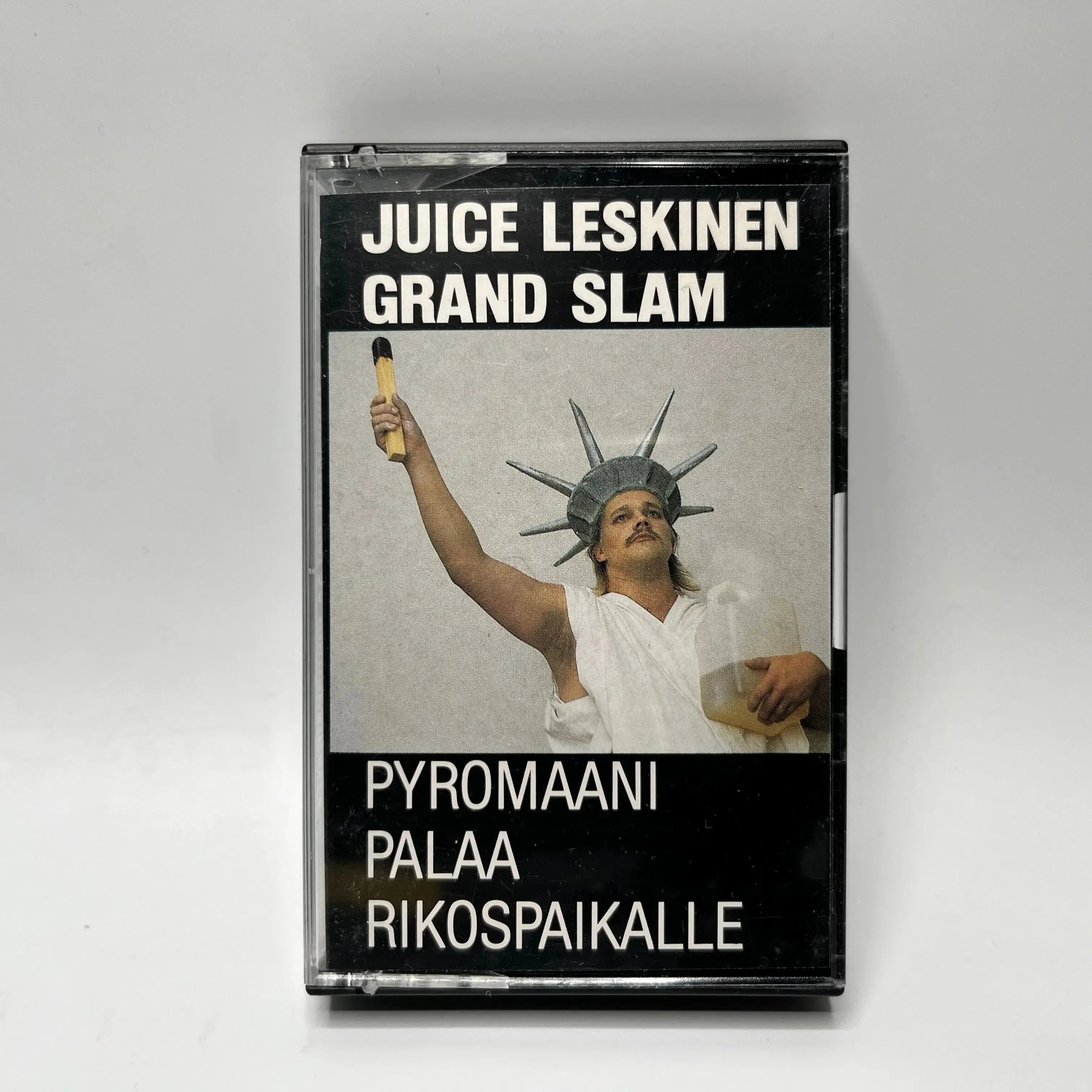 Juice Leskinen Grand Slam – Pyromaani Palaa Rikospaikalle C-Kasetti