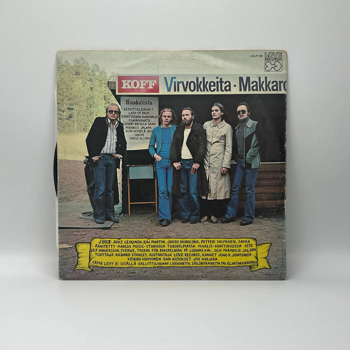 Juice Leskinen - Keskitysleirin Ruokavalio LP