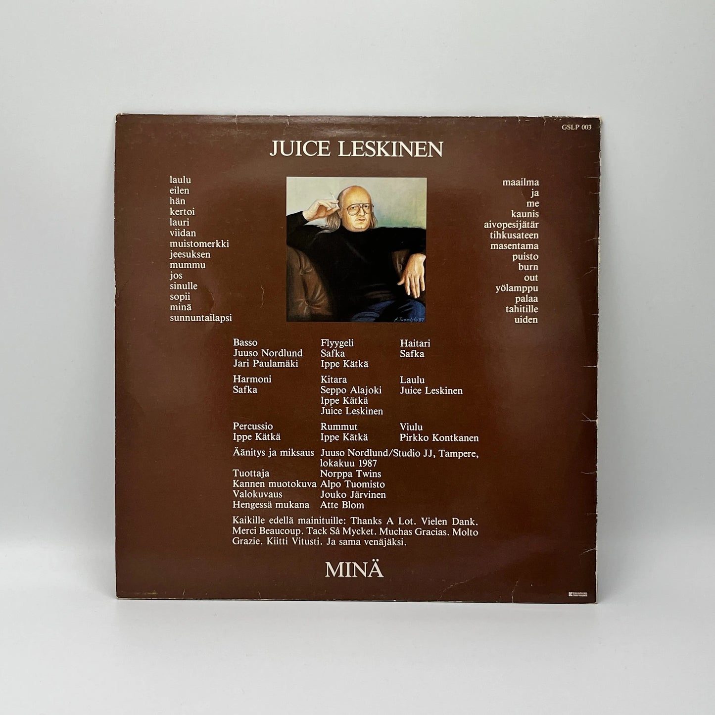 Juice Leskinen - Minä LP
