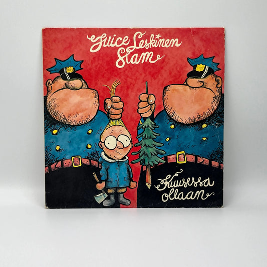 Juice Leskinen Slam - Kuusessa Ollaan LP
