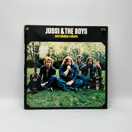 Jussi & The Boys - Mä Tahdon Rokata LP