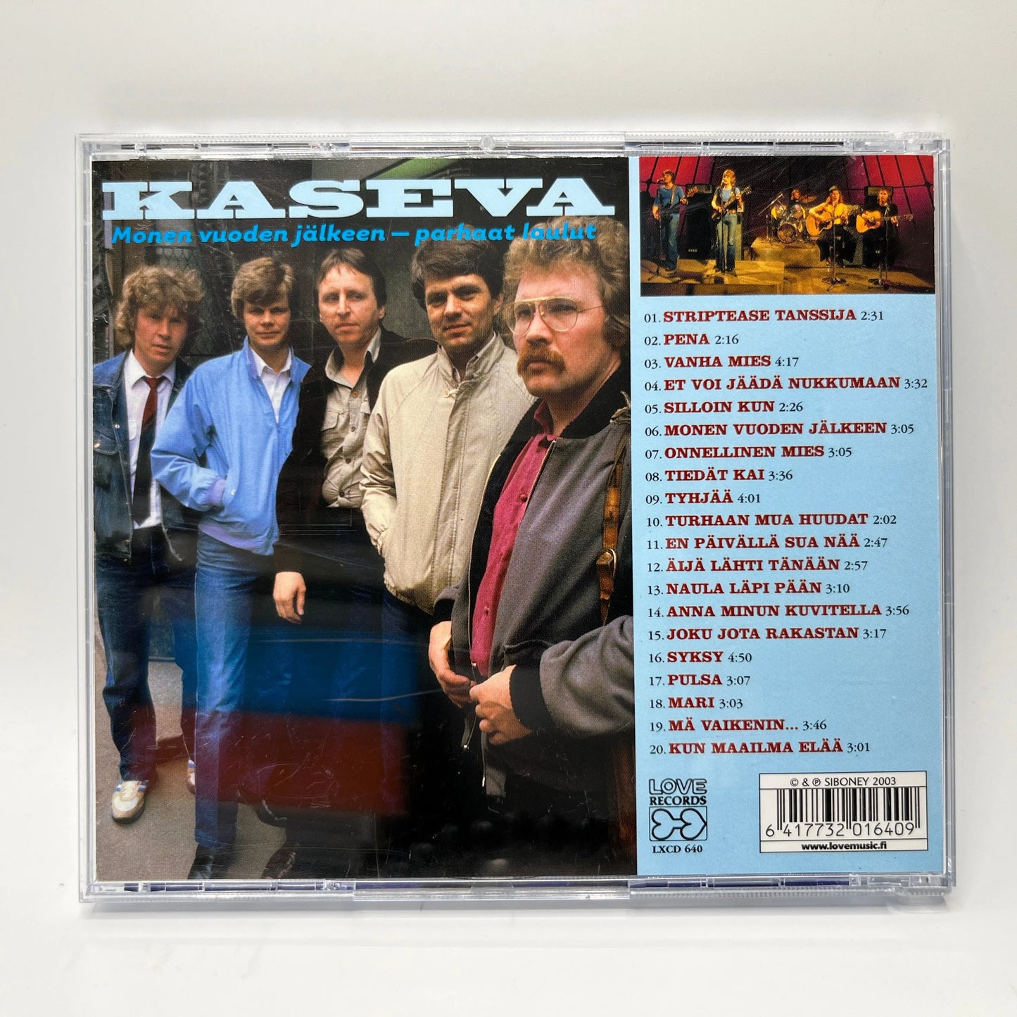 Kaseva – Monen Vuoden Jälkeen - Parhaat Laulut CD