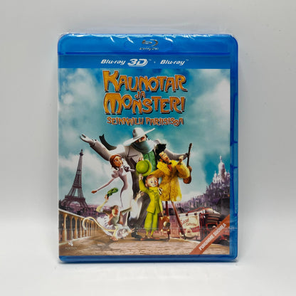 Kaunotar Ja Monsteri - Seikkailu Pariisissa 3D (Blu-Ray)