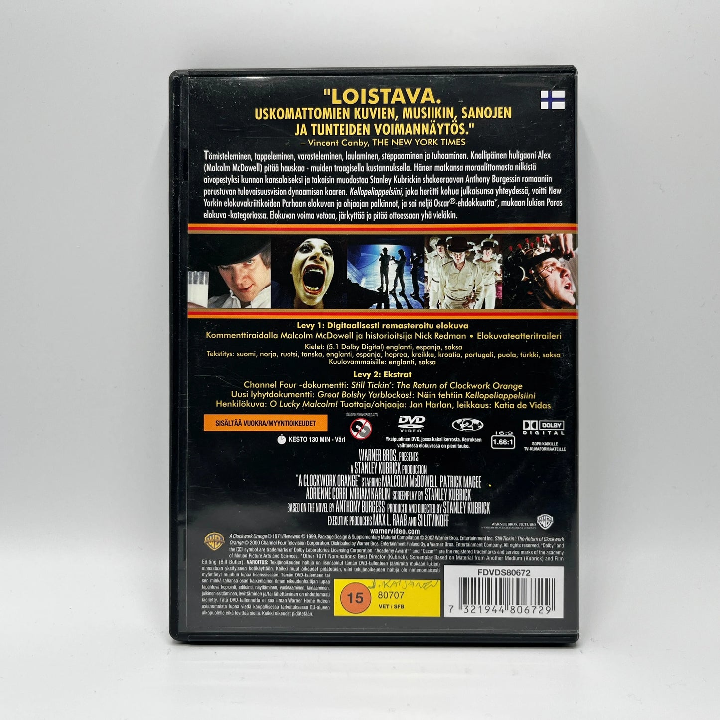 Kellopeliappelsiini (DVD)