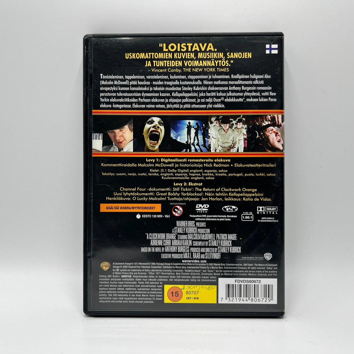 Kellopeliappelsiini (DVD)