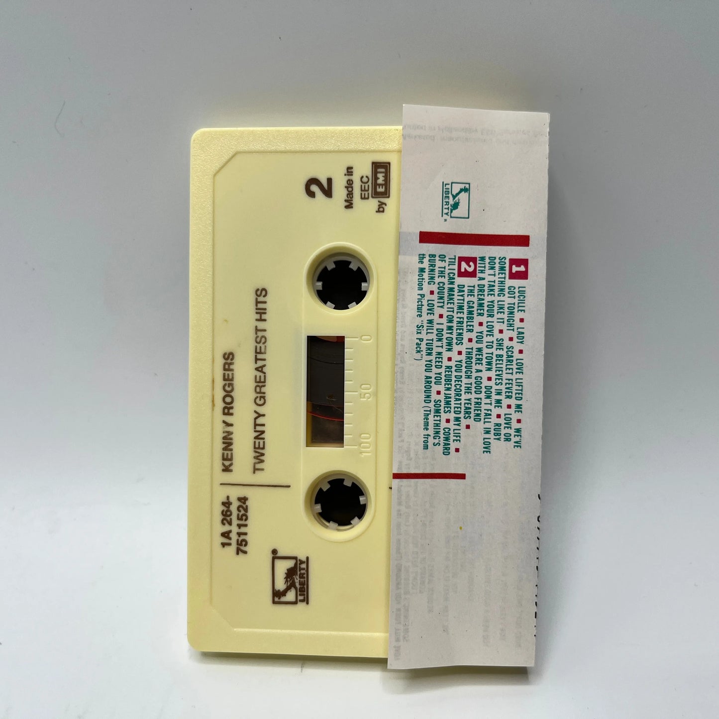 Kenny Rogers – Twenty Greatest Hits C-Kasetti