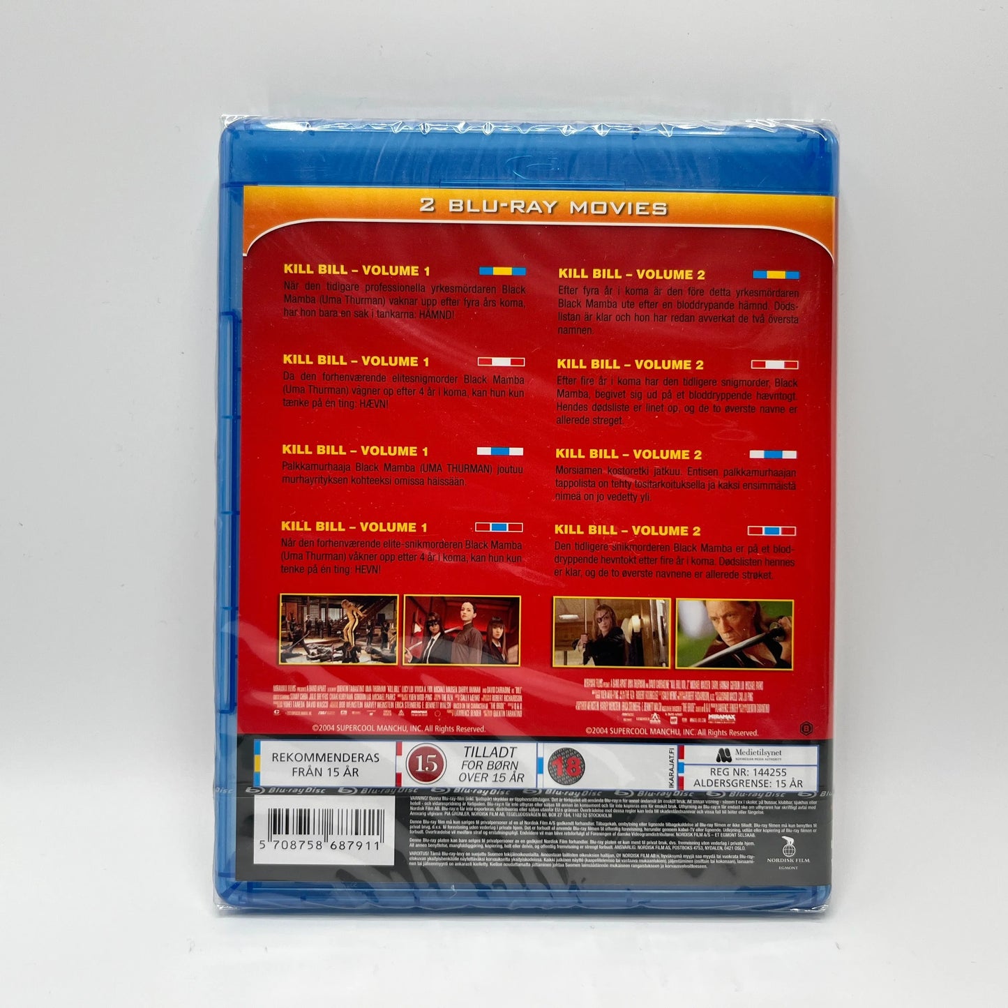 Kill Bill The Complete Collection Vol 1&2 (Blu-Ray)