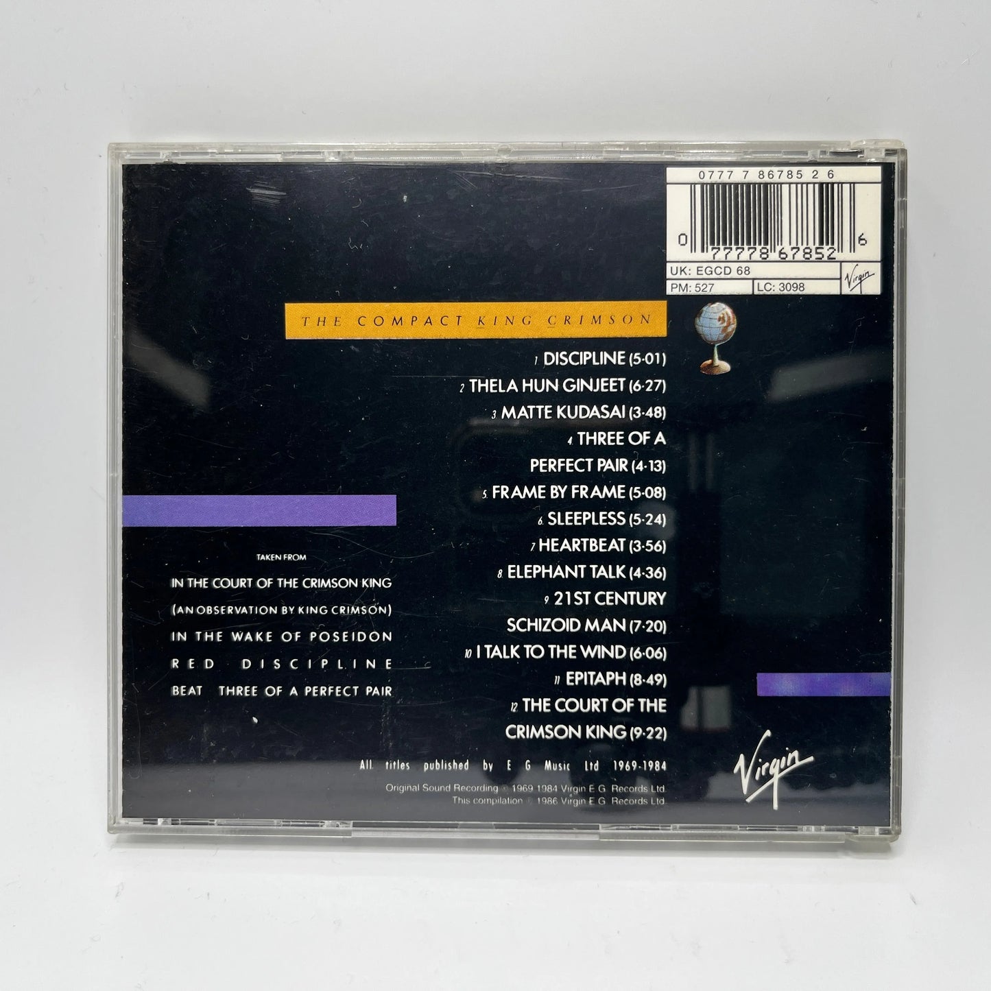 King Crimson - The Compact King Crimson CD