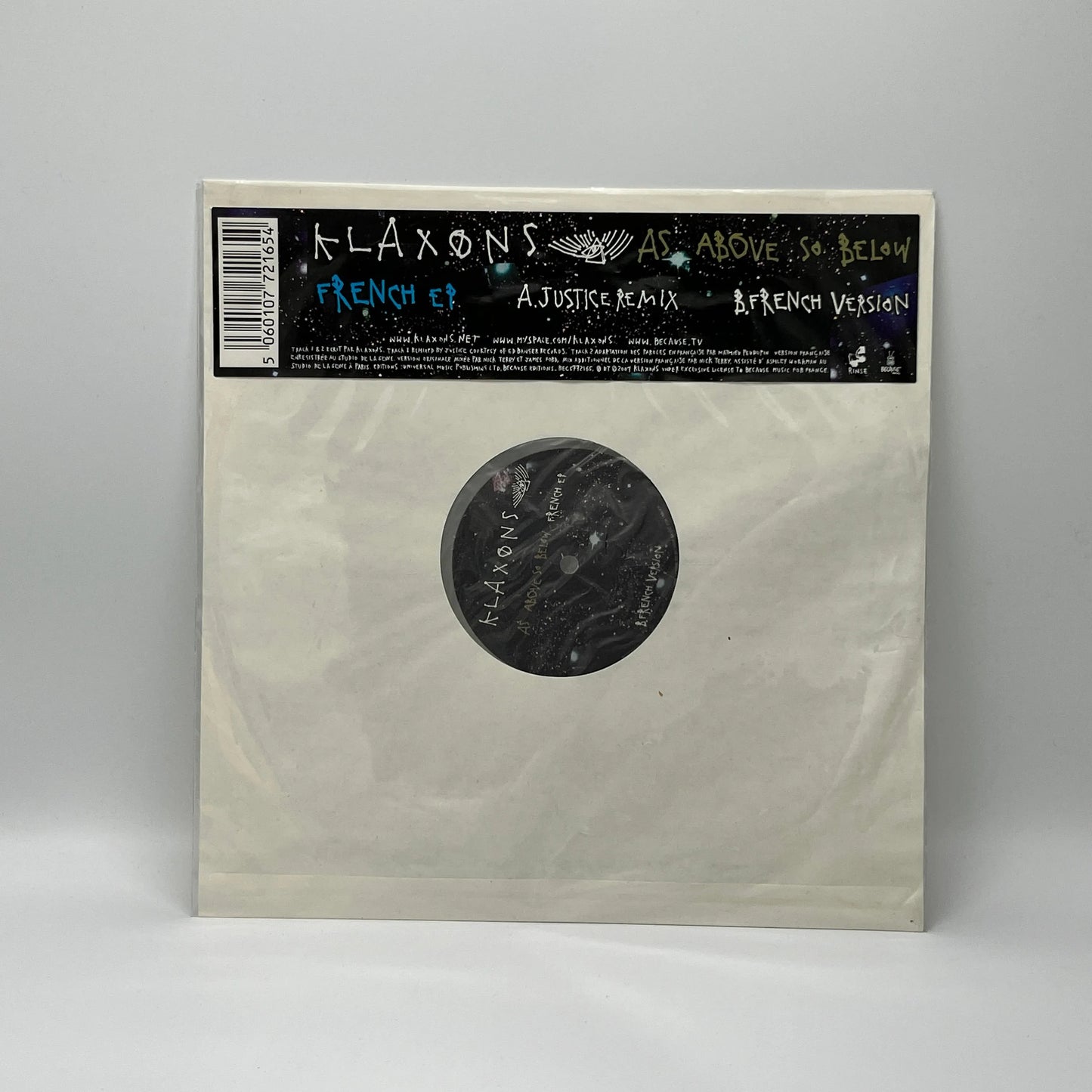 Klaxons – As Above, So Below - French EP