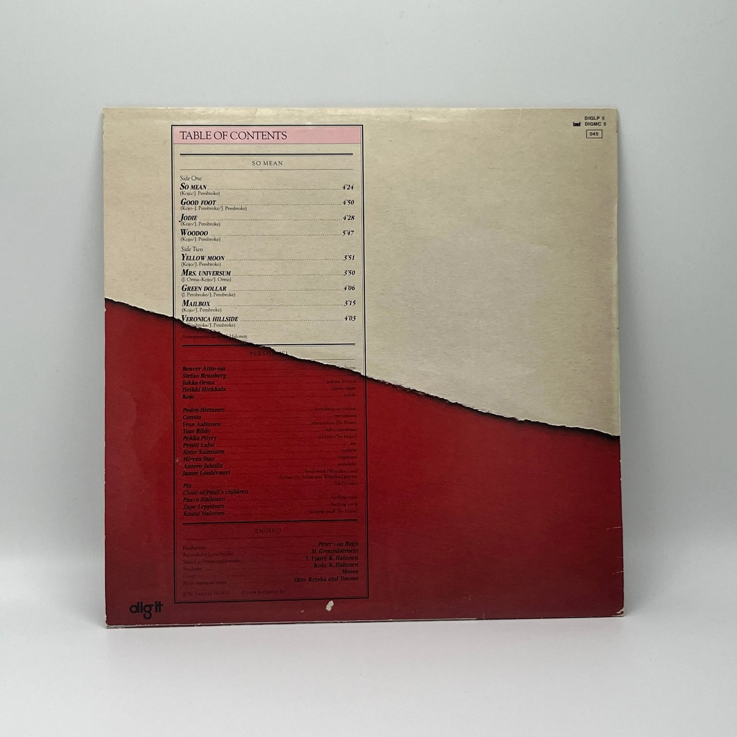 Kojo - So Mean LP
