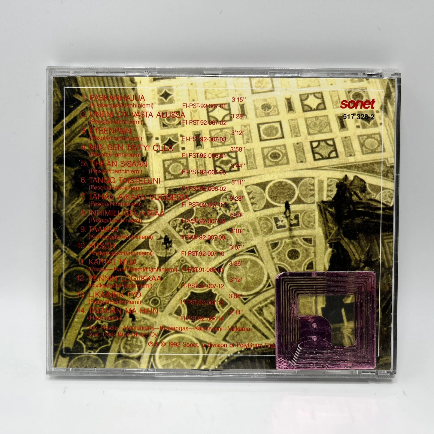 Kolmas Nainen - Tiheän Sisään CD