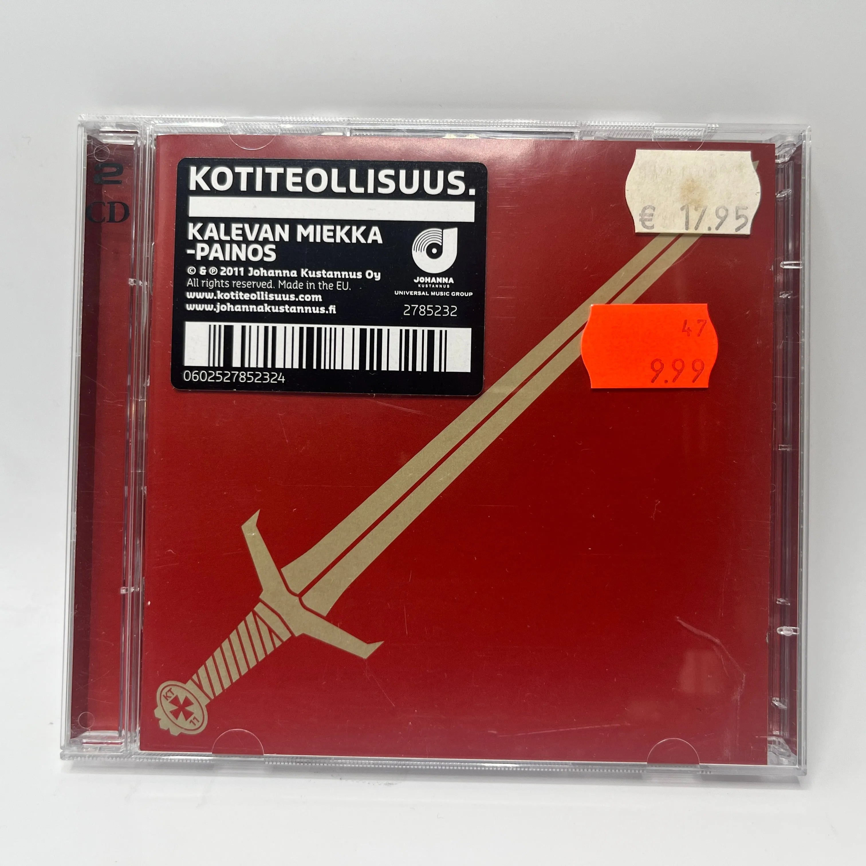 Kotiteollisuus – Kotiteollisuus - Kalevan Miekka-painos 2CD