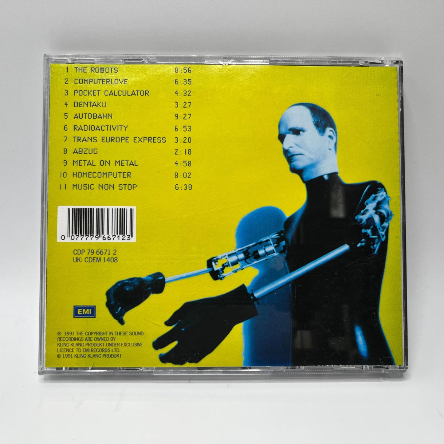 Kraftwerk - The Mix CD