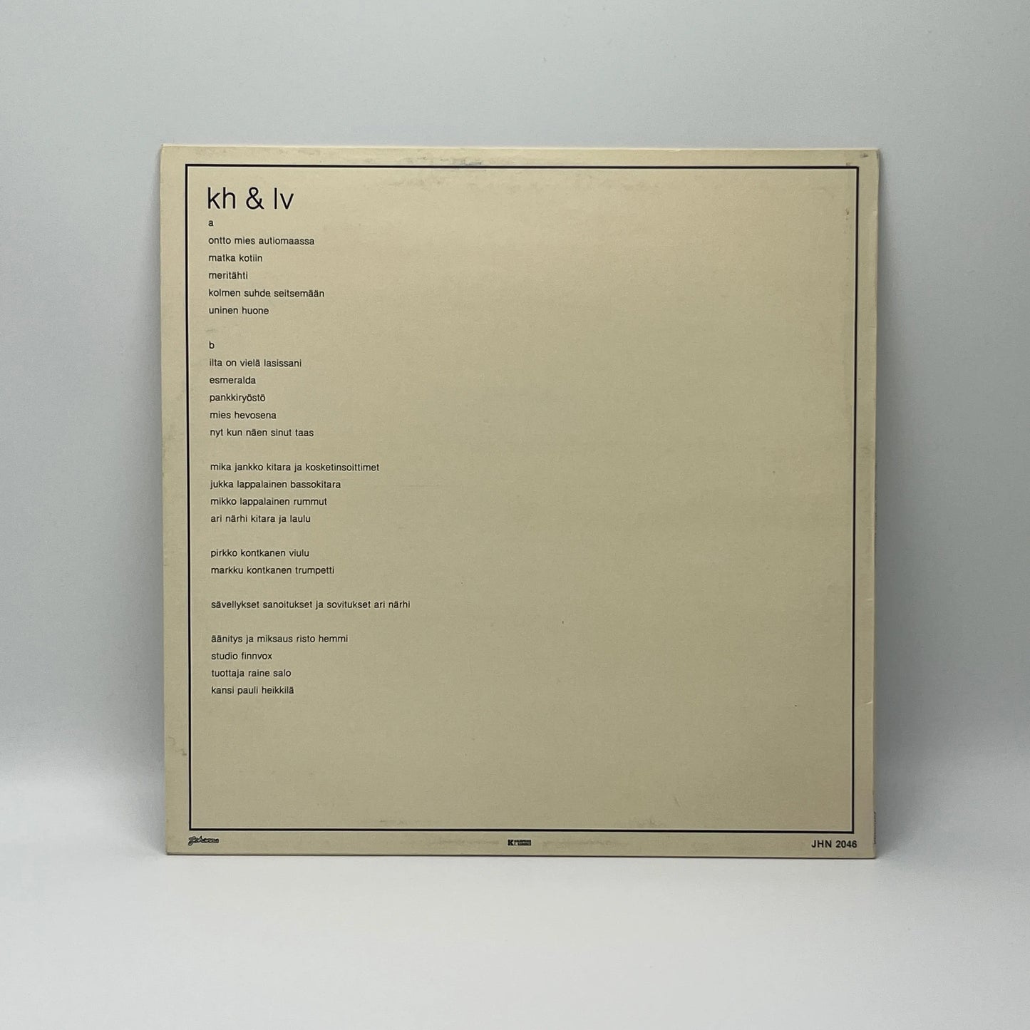 Kumma Heppu & Lopunajan Voidellut - Kumma Heppu & Lopunajan Voidellut LP